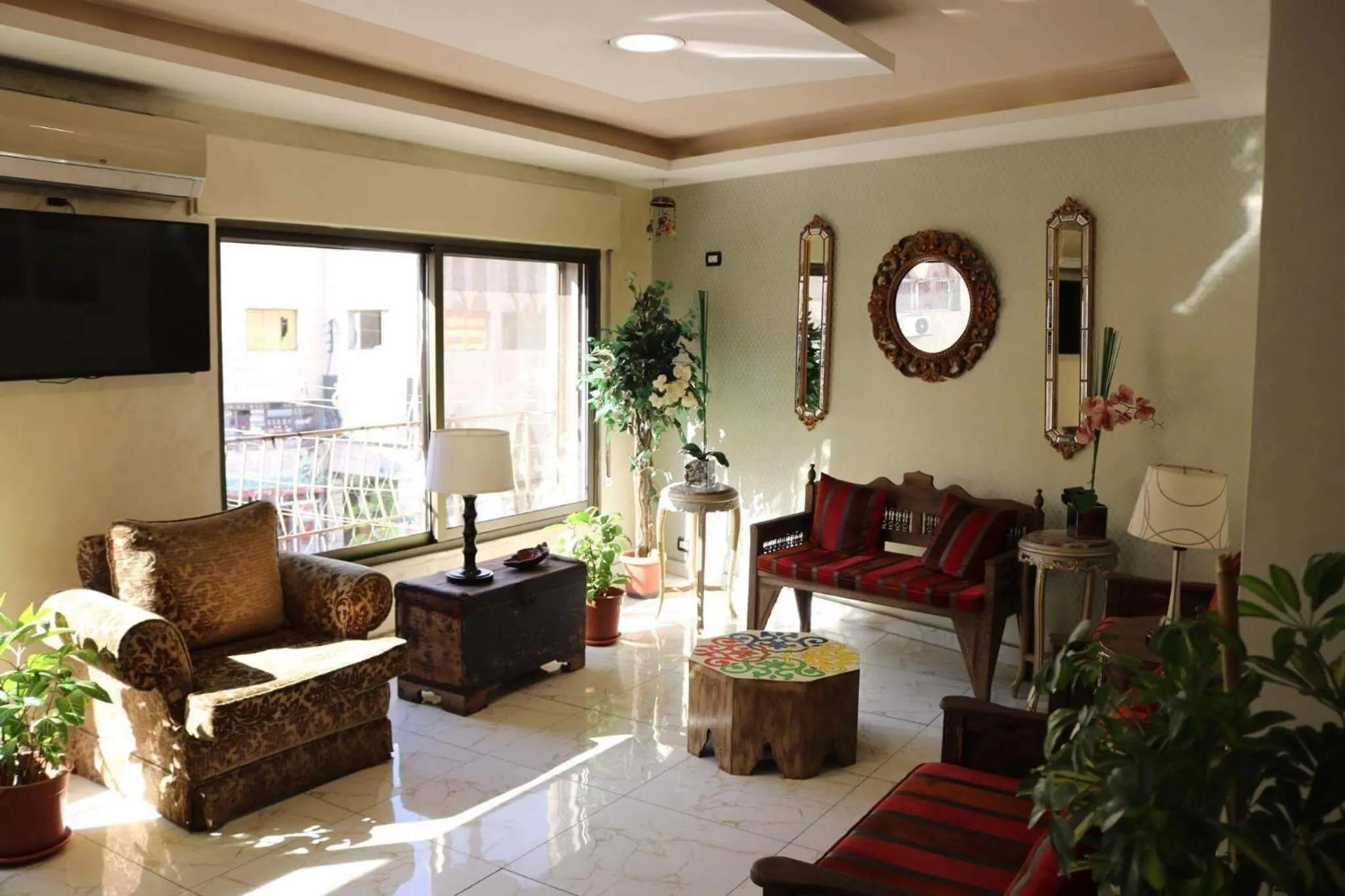 Lobby or reception in Rafi Hotel