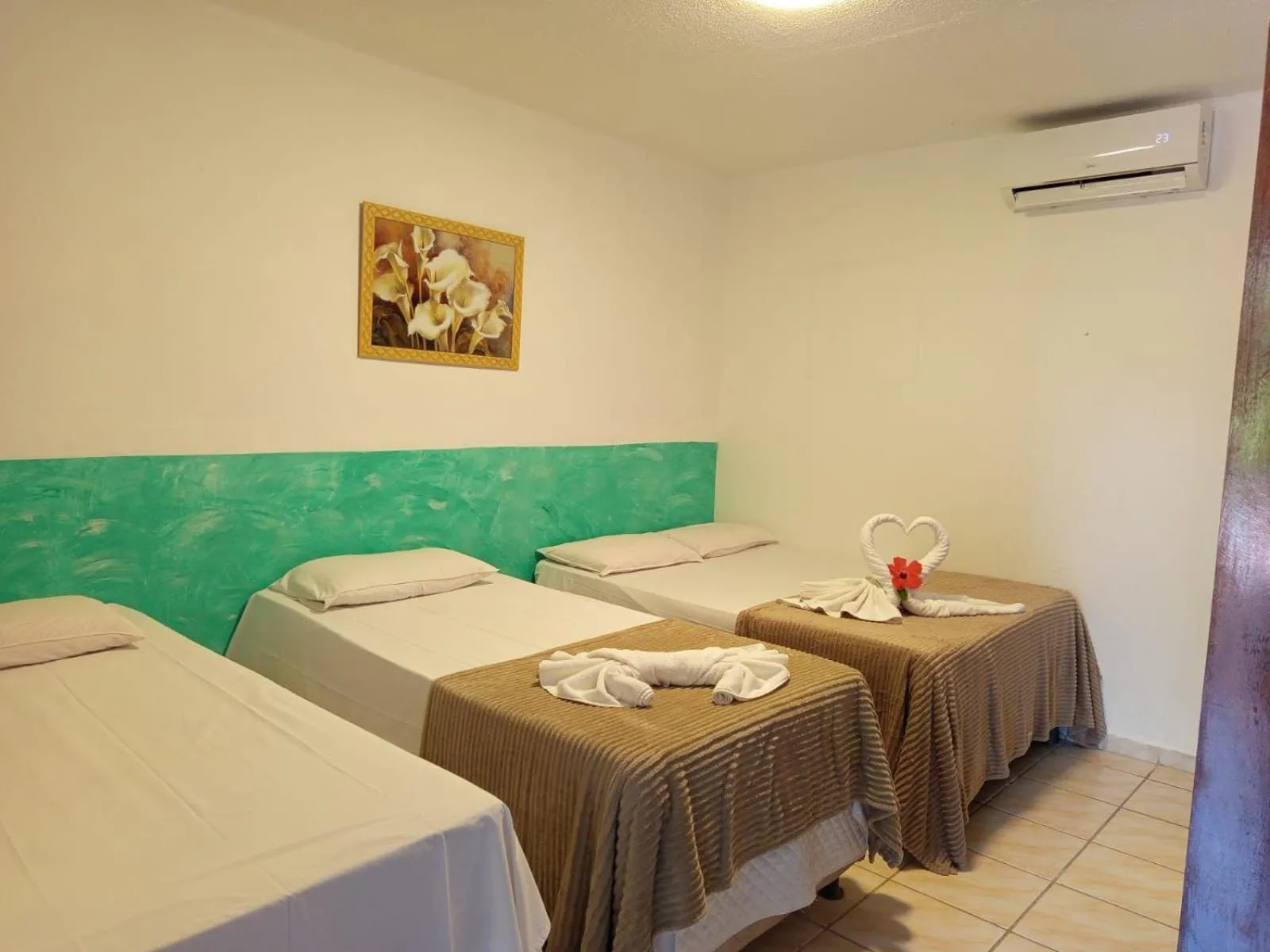 Bedroom, Bed in Pousada Rota Beach