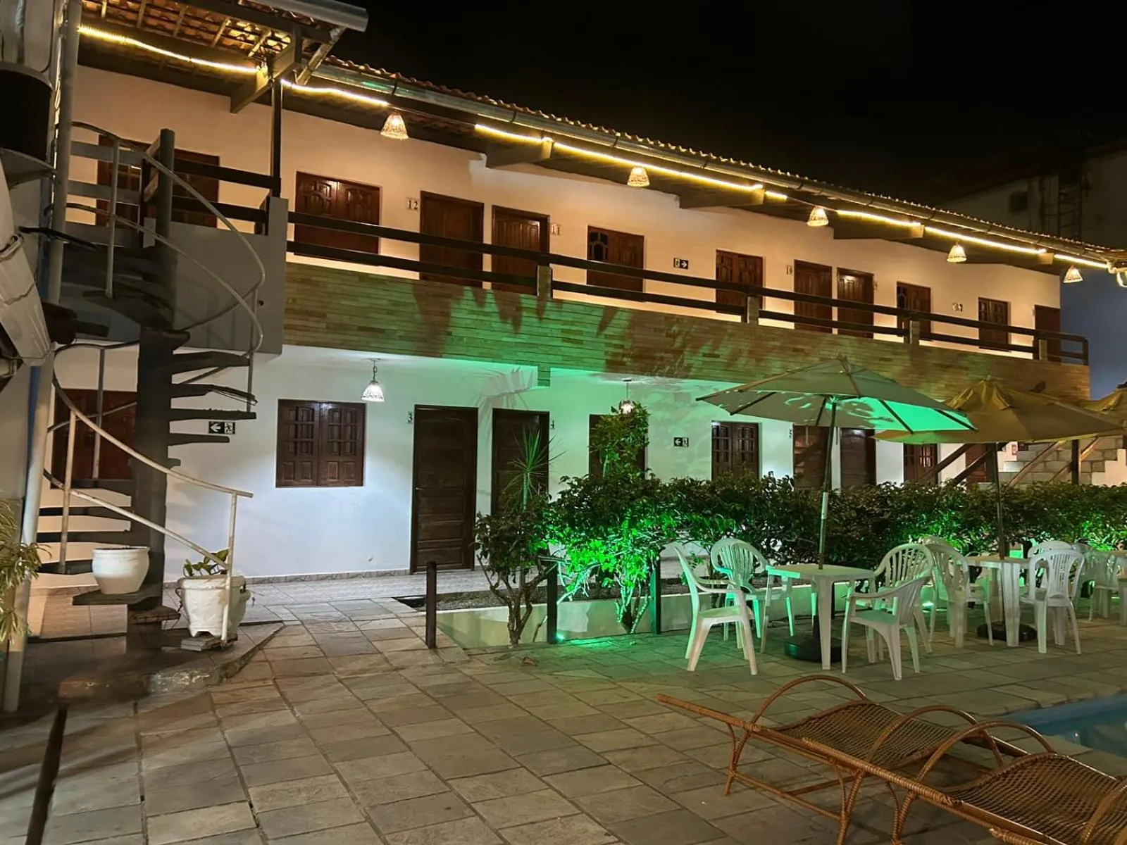 Property building in Pousada Rota Beach