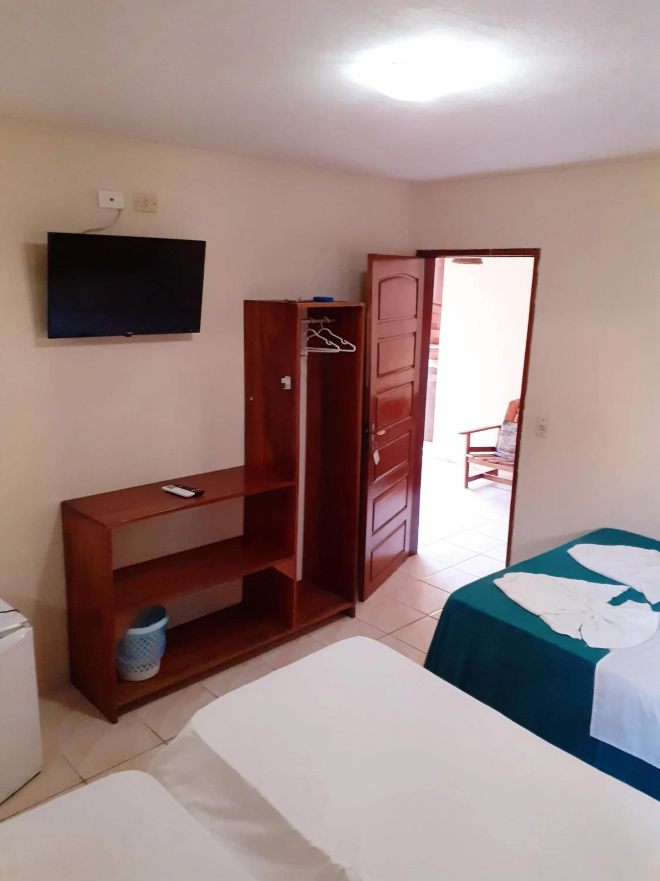 Bed in Pousada Rota Beach