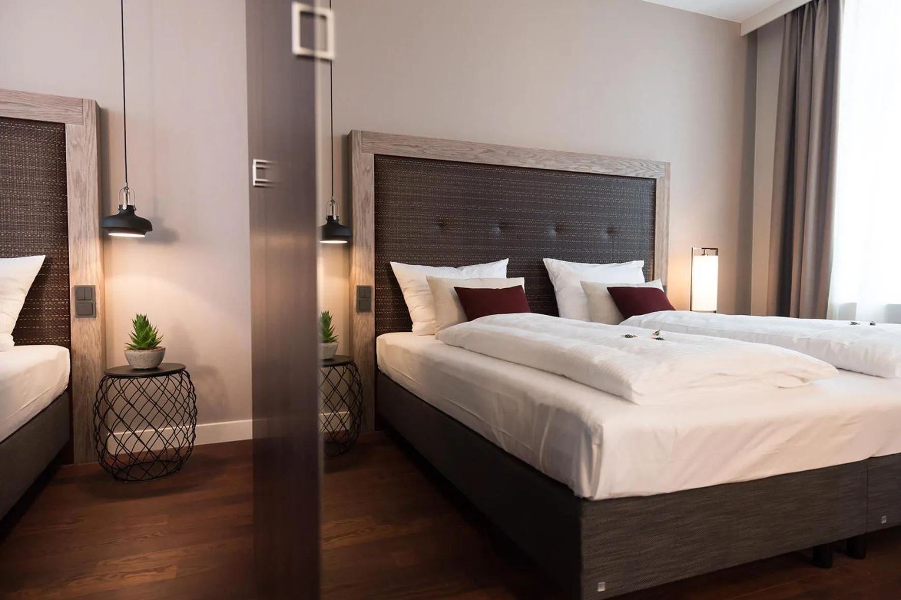 Bed in Hotel Am Fischmarkt