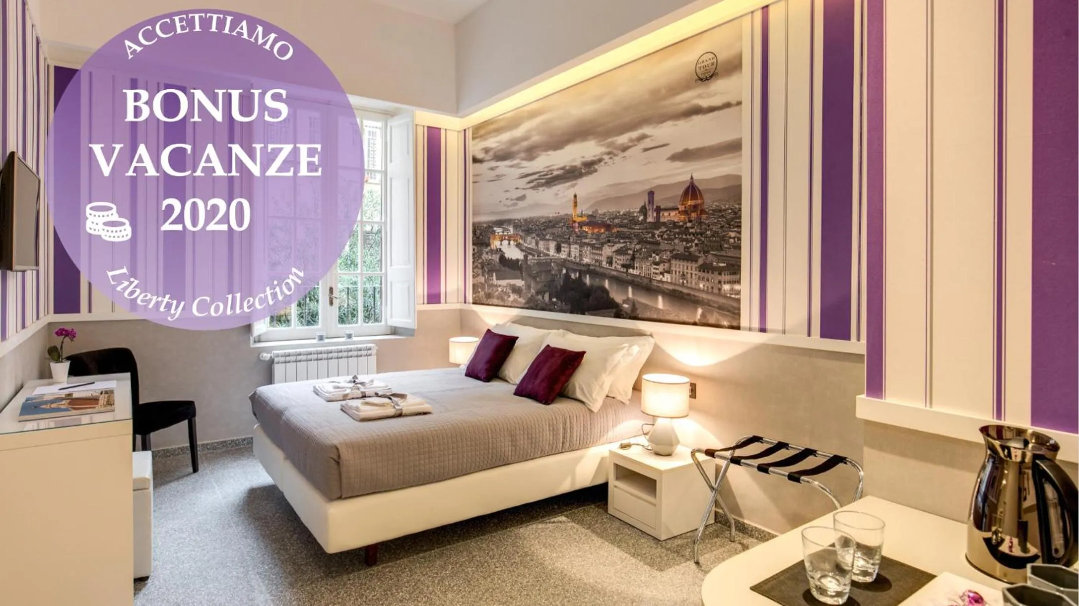 Superior Double Room with Extra Bed in Grand Tour Rome Suites - Liberty Collection