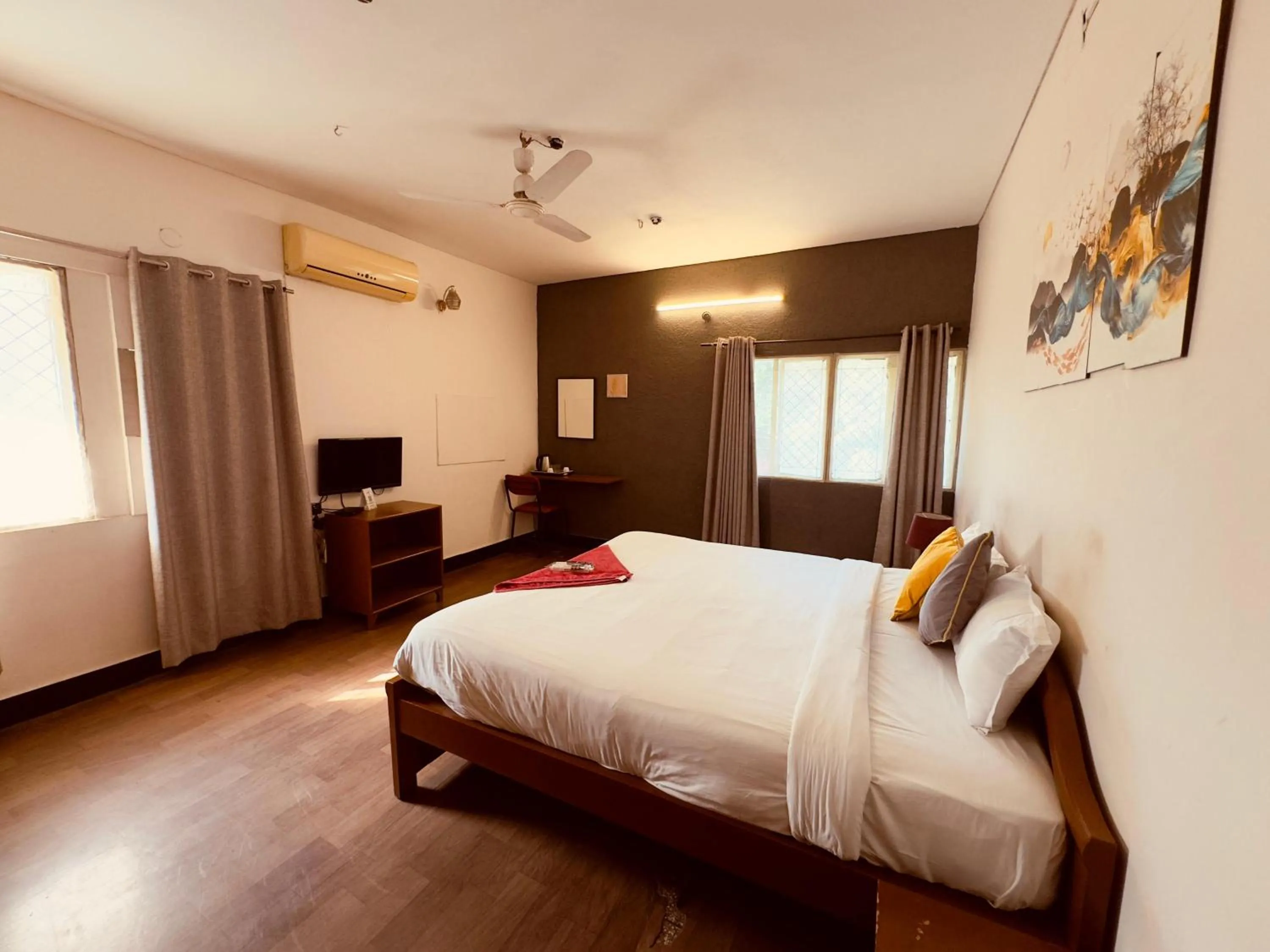 Bed in Cosy Banjara Guest House