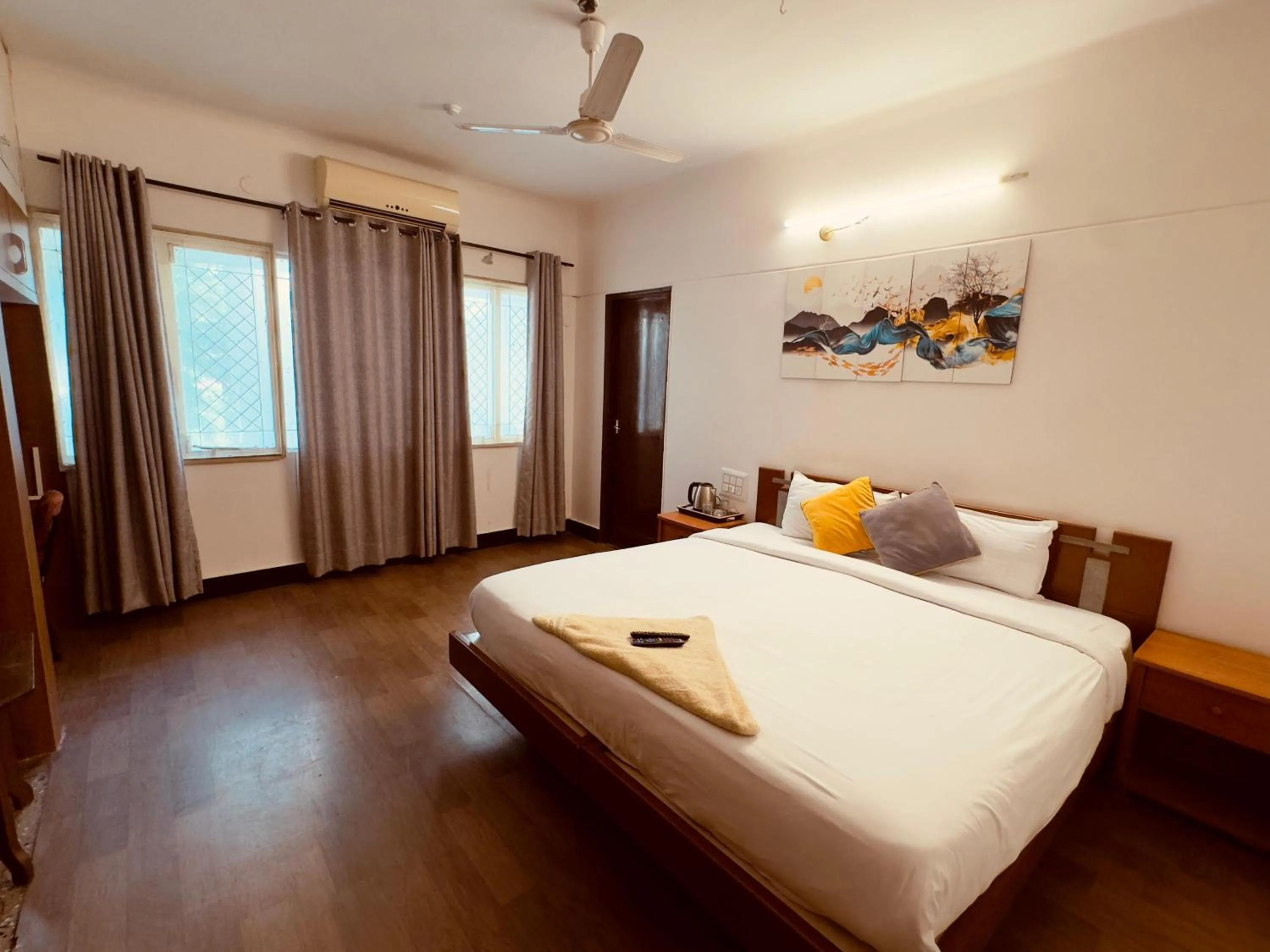 Bed in Cosy Banjara Guest House