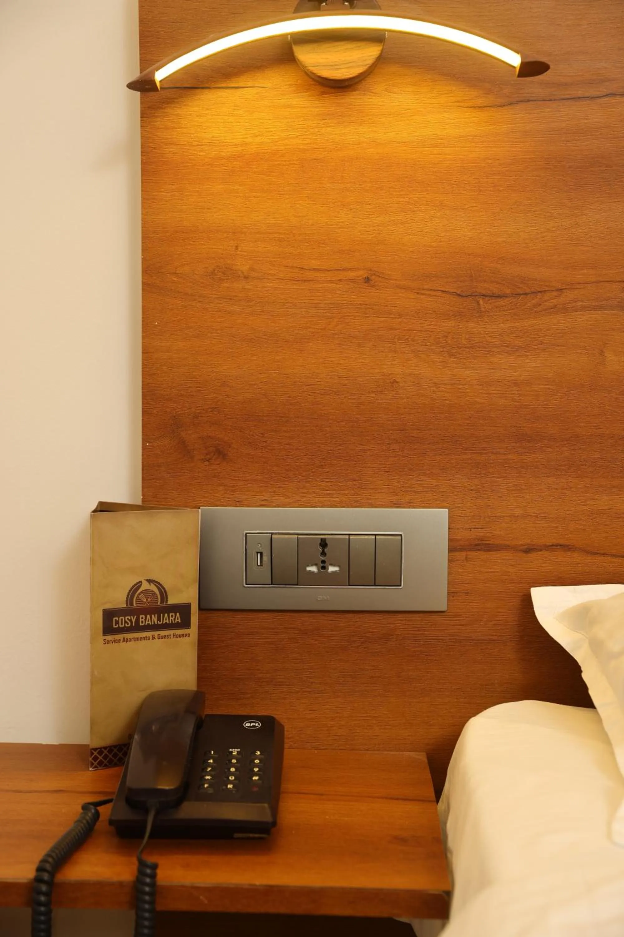 Bed in Cosy Banjara Guest House