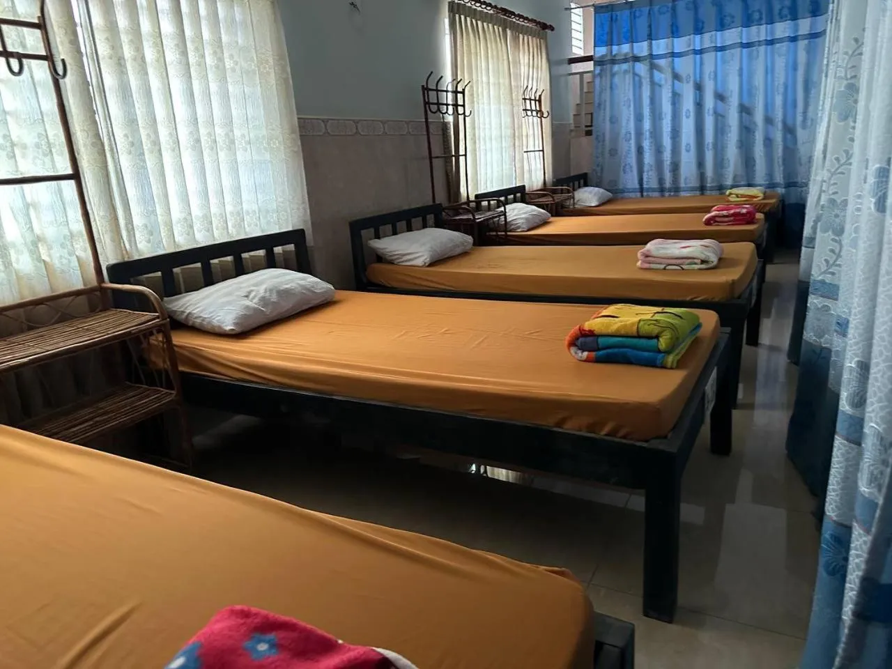 Bed in Eco-Home Siem Reap Homestay