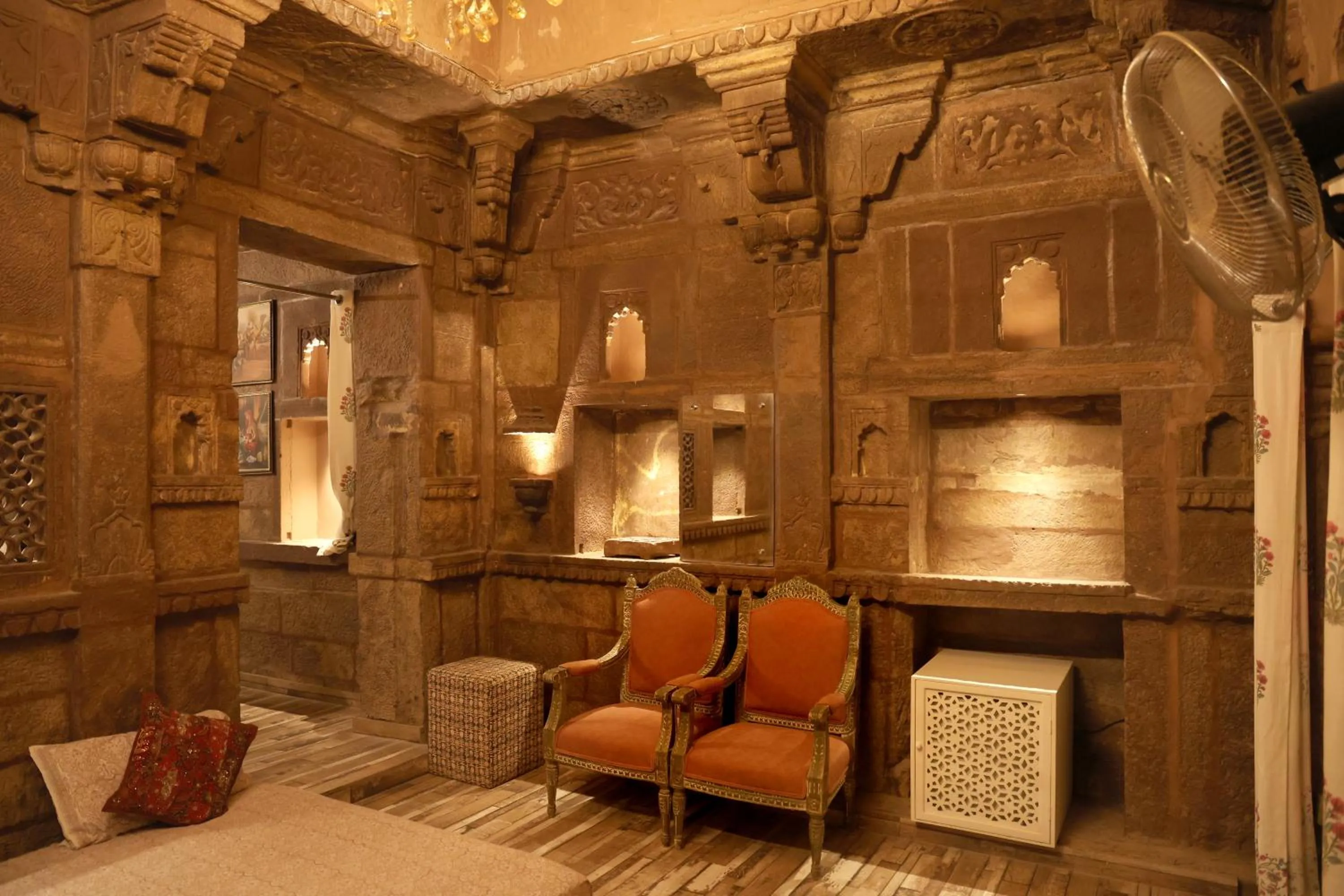 Living room in Rani Mahal