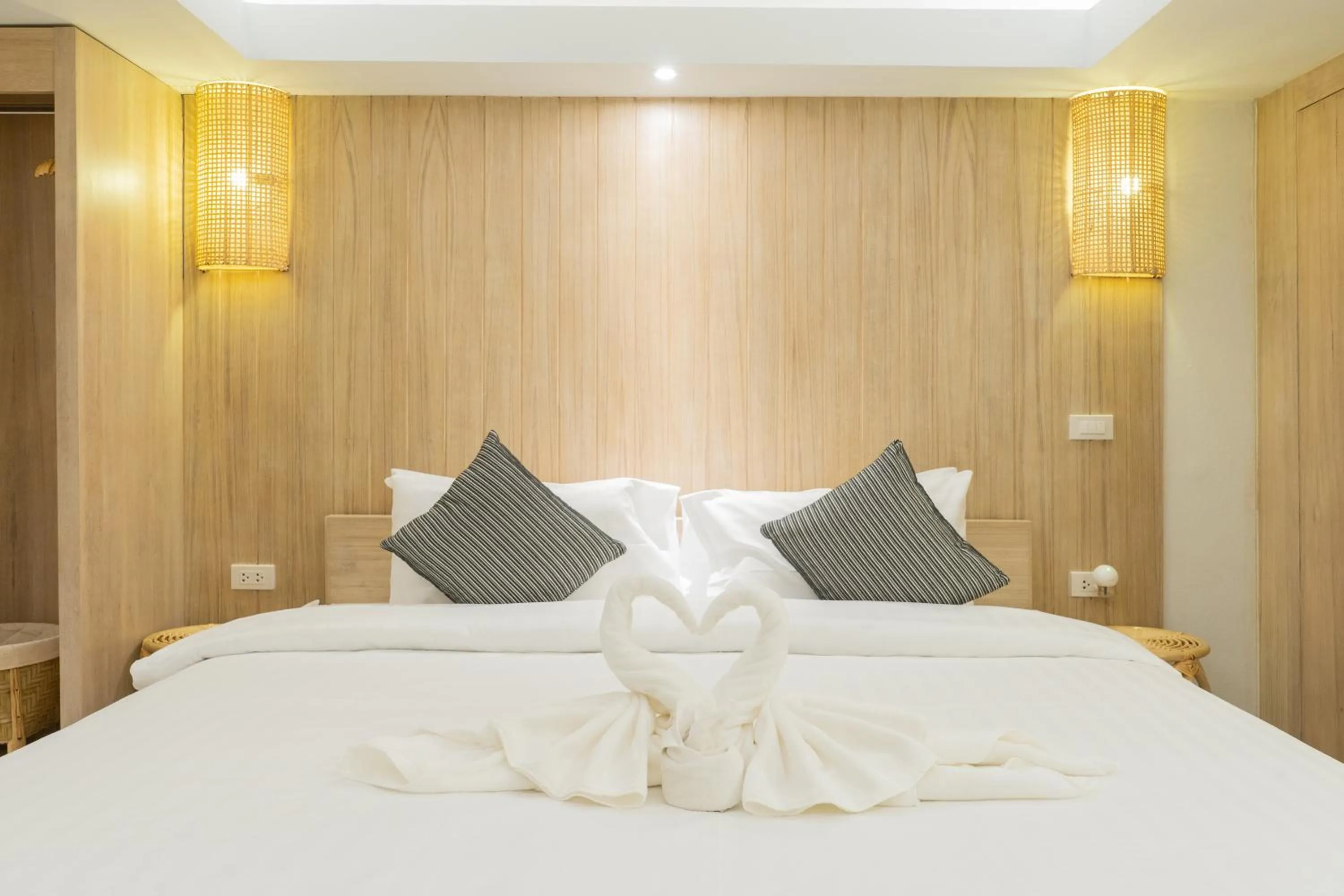 Bed in Amaka Bed and Breakfast