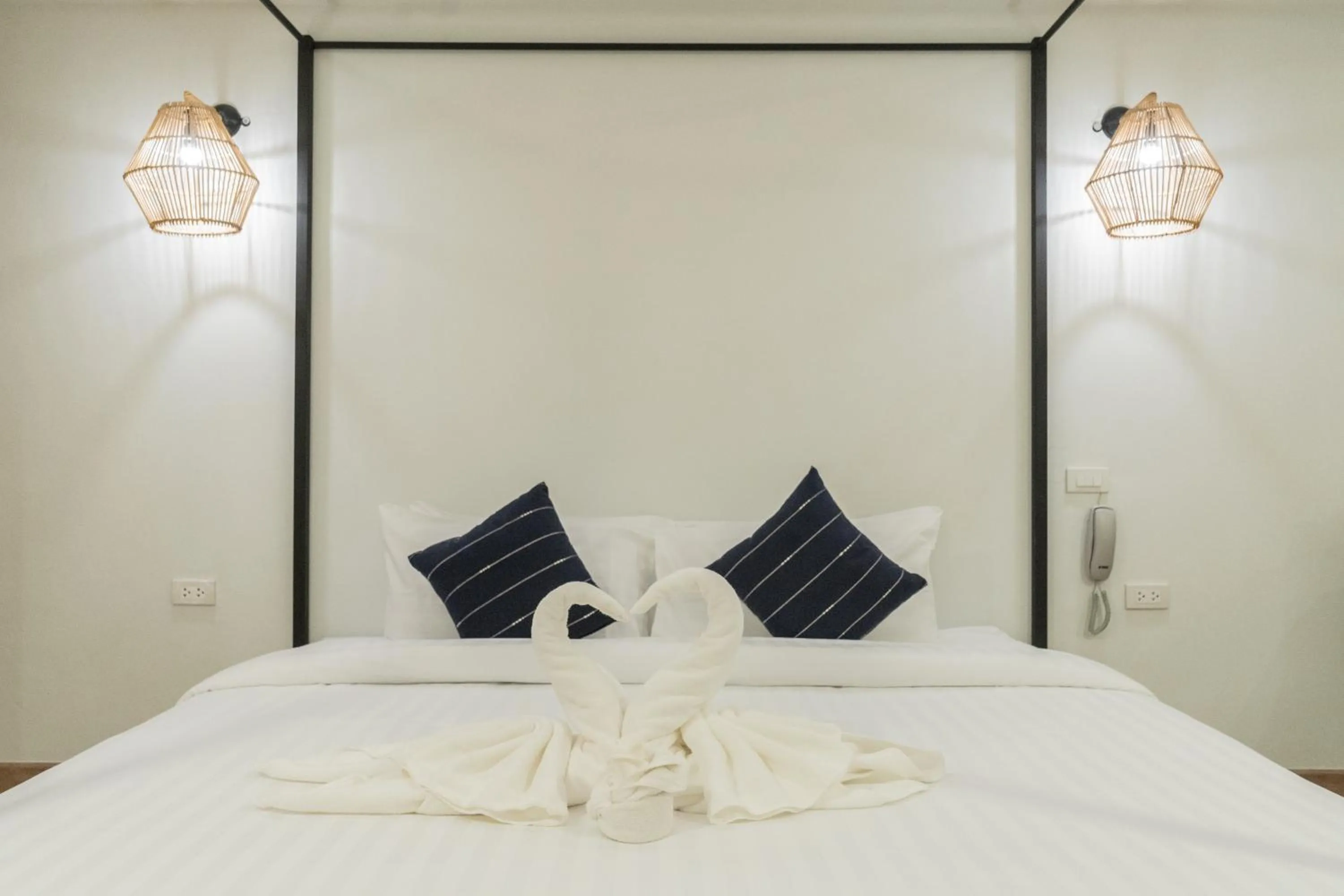 Bed in Amaka Bed and Breakfast