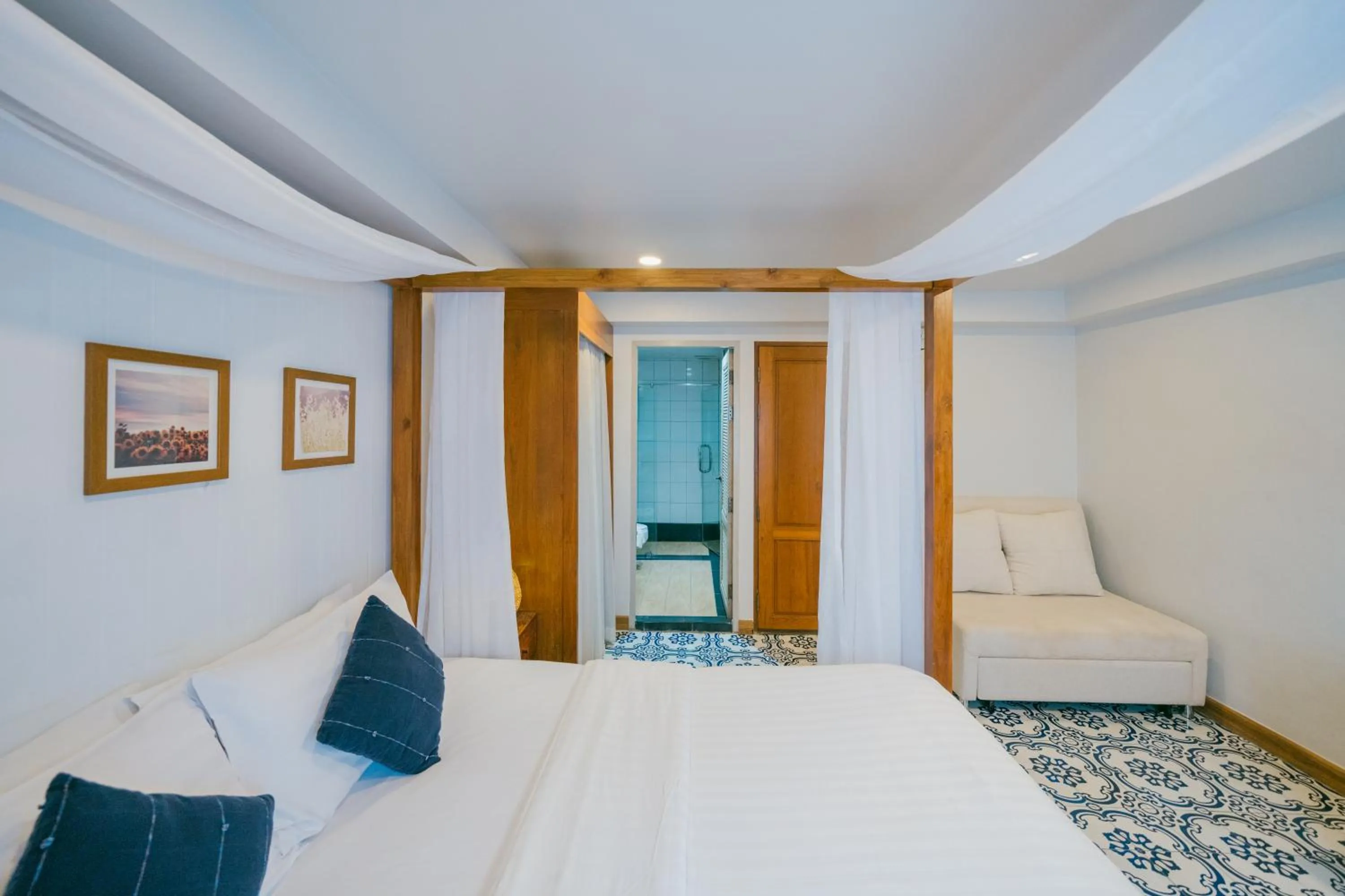 Bed in Amaka Bed and Breakfast