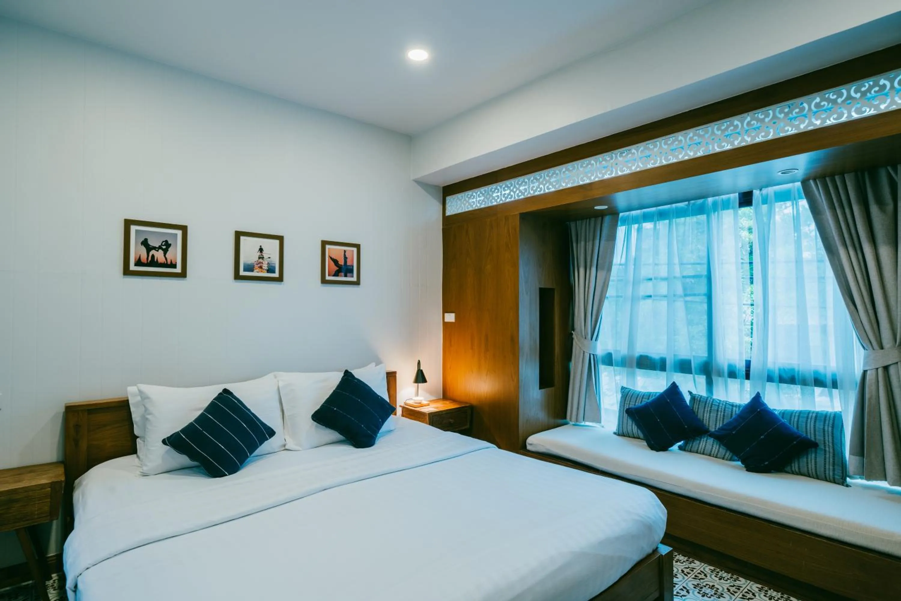 Bed in Amaka Bed and Breakfast