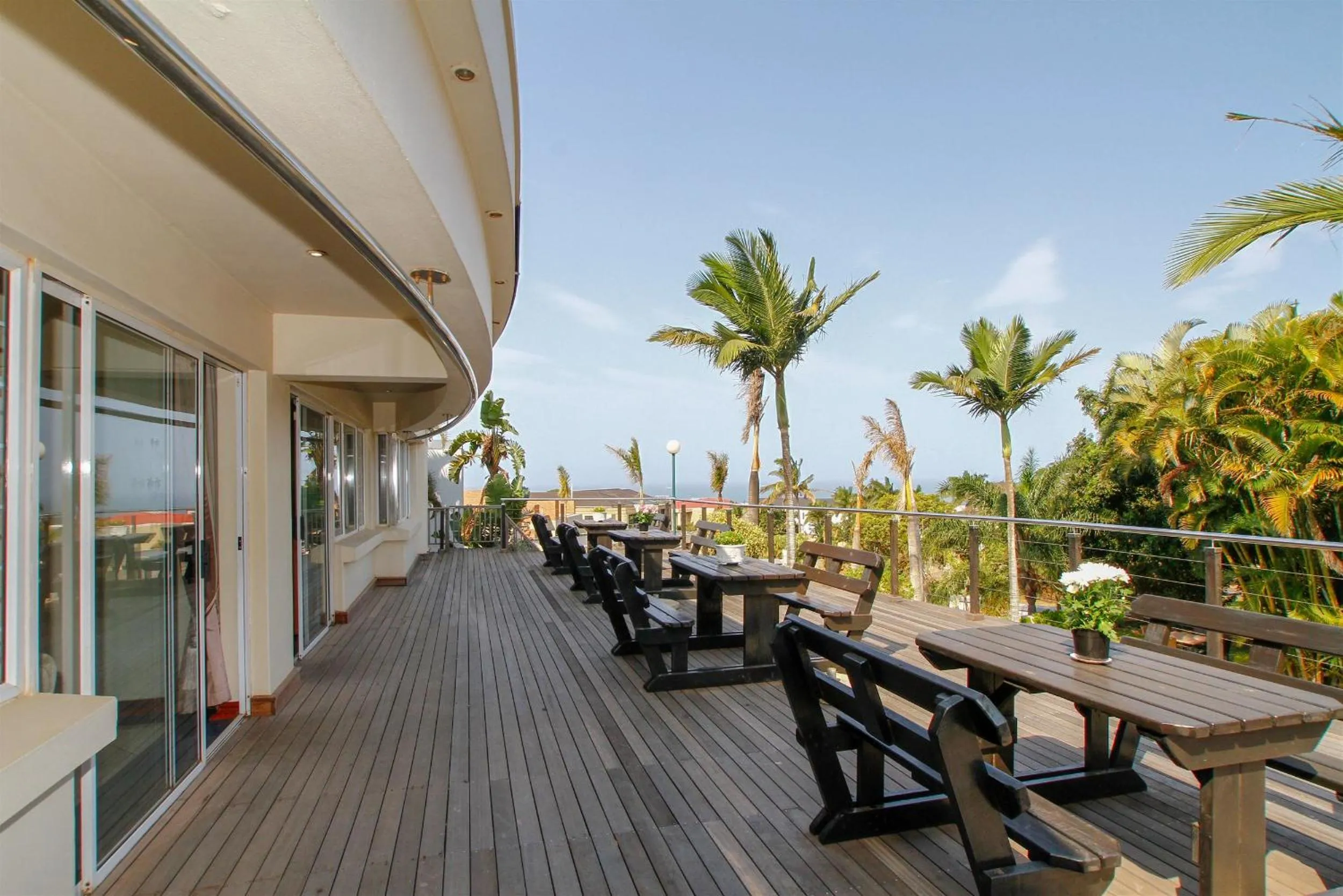 Patio in The Sandringham Bed & Breakfast and Self-Catering