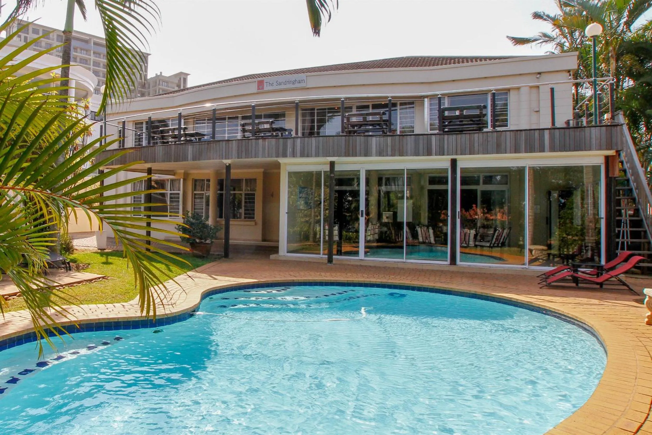 Patio in The Sandringham Bed & Breakfast and Self-Catering
