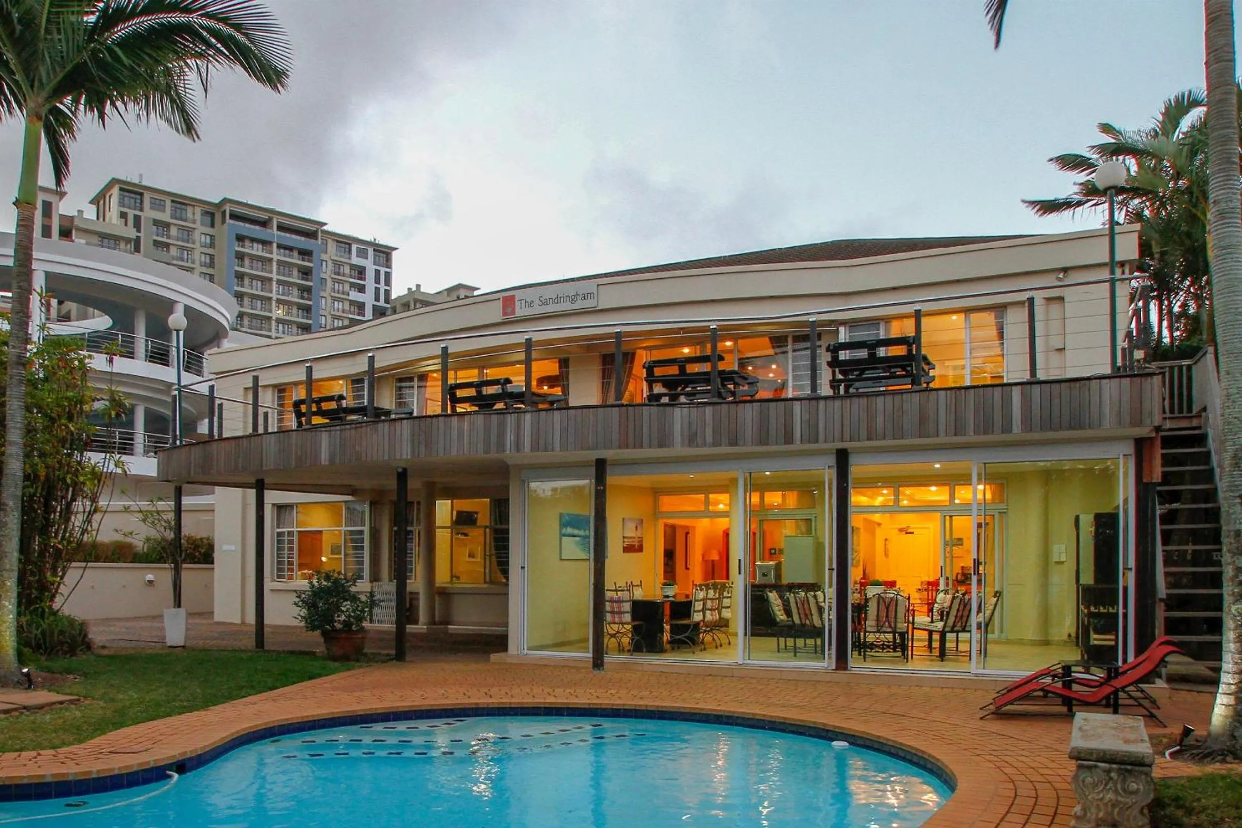 Sunset in The Sandringham Bed & Breakfast and Self-Catering