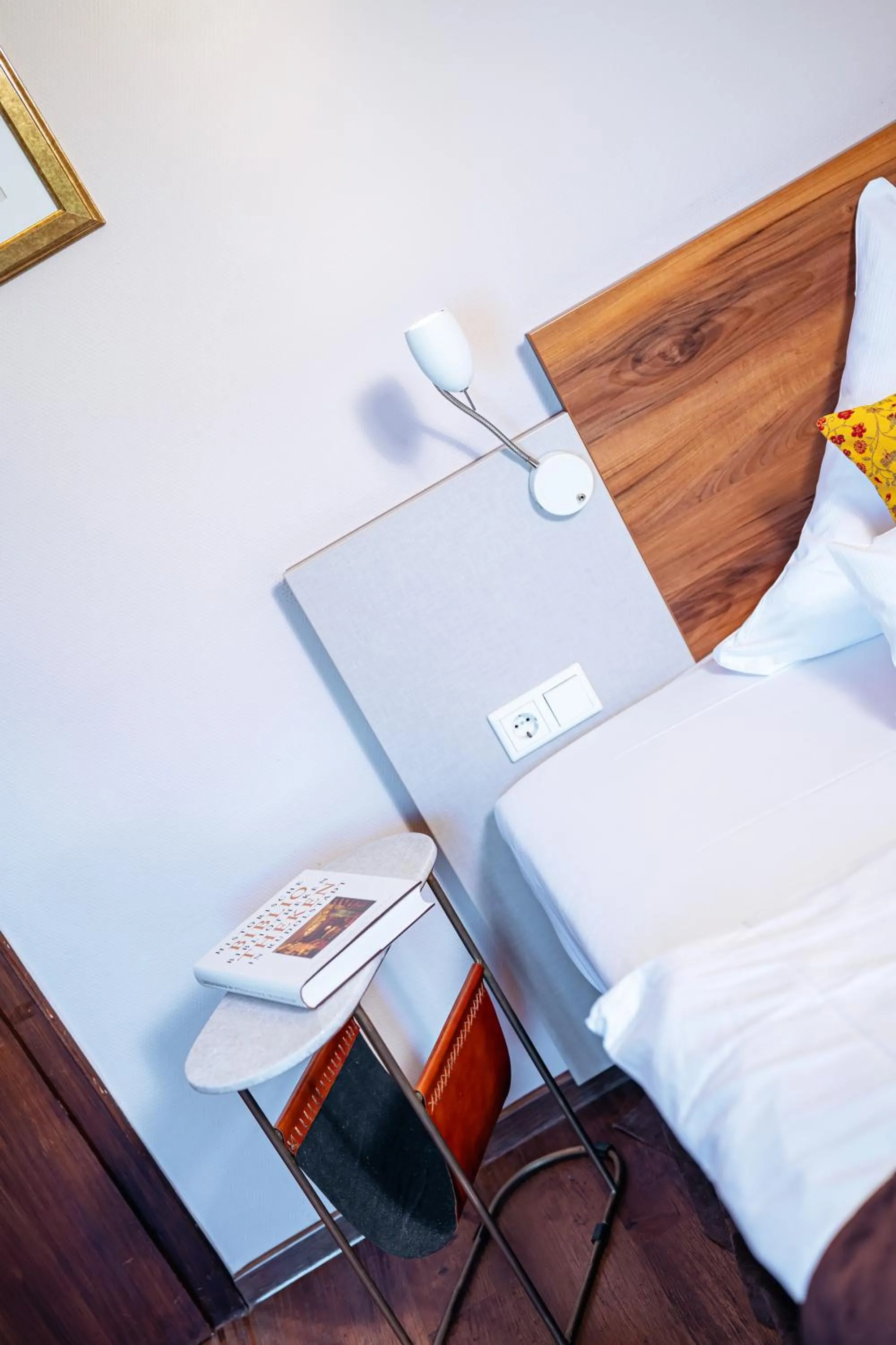 Bed in Hotel Vorderburg