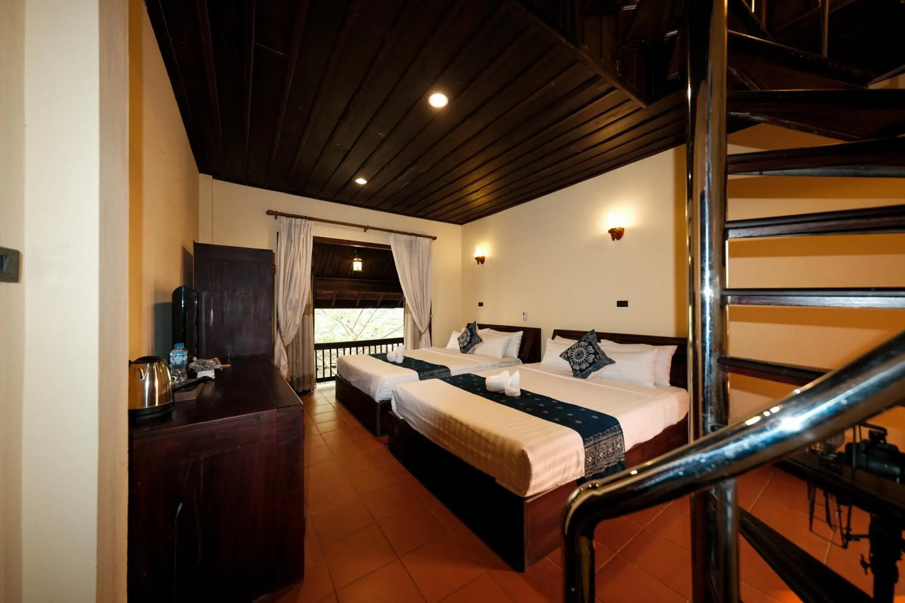 Twin Room in Bualuang Hotel Twin Room in Bualuang Hotel