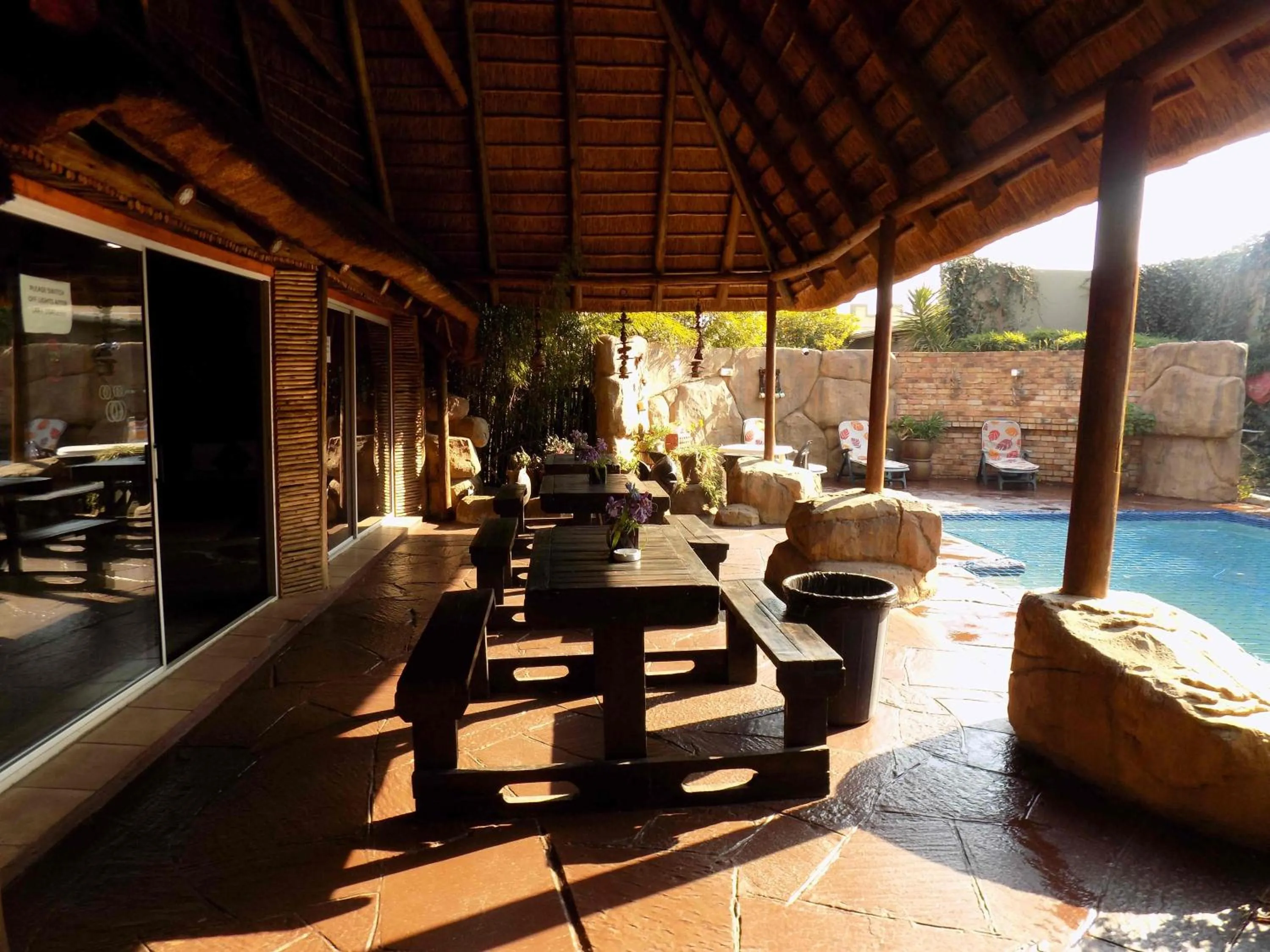 Communal lounge/ TV room in Castle Lodge