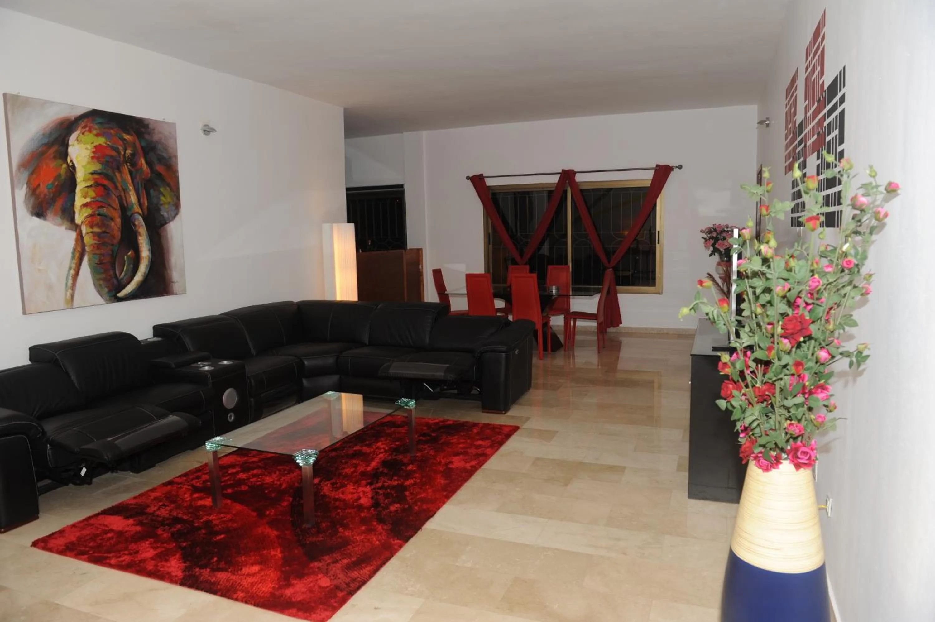 Living room in Residence Helios