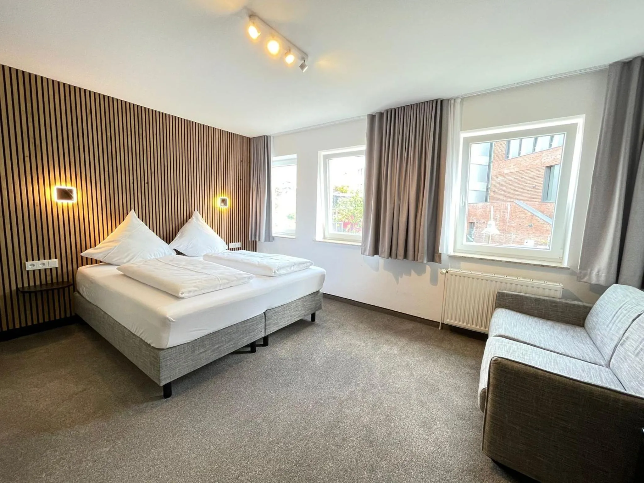 Bedroom, Bed in Hotel Xenia Flensburg