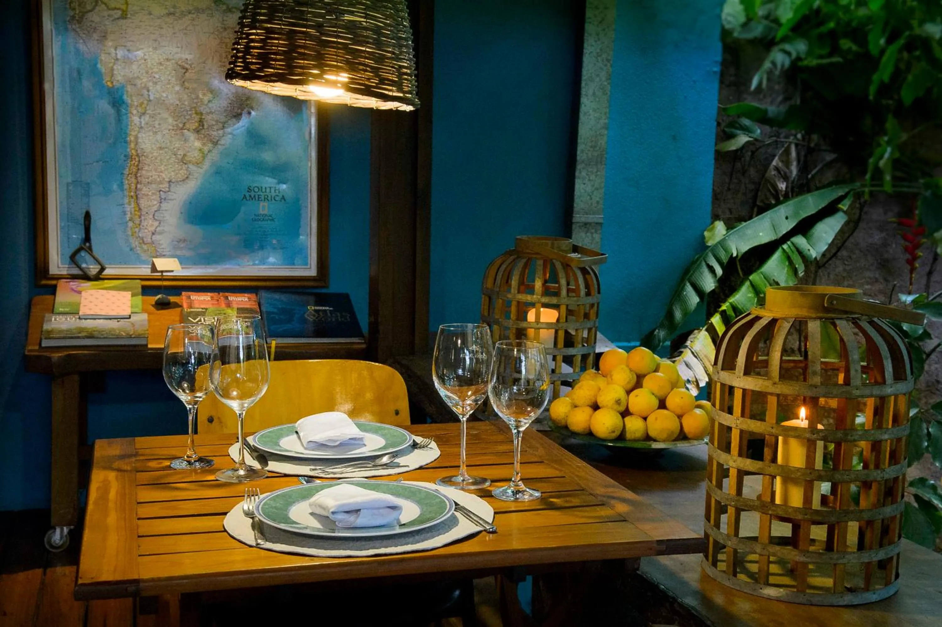 Food and drinks in Secret Garden Iguazu