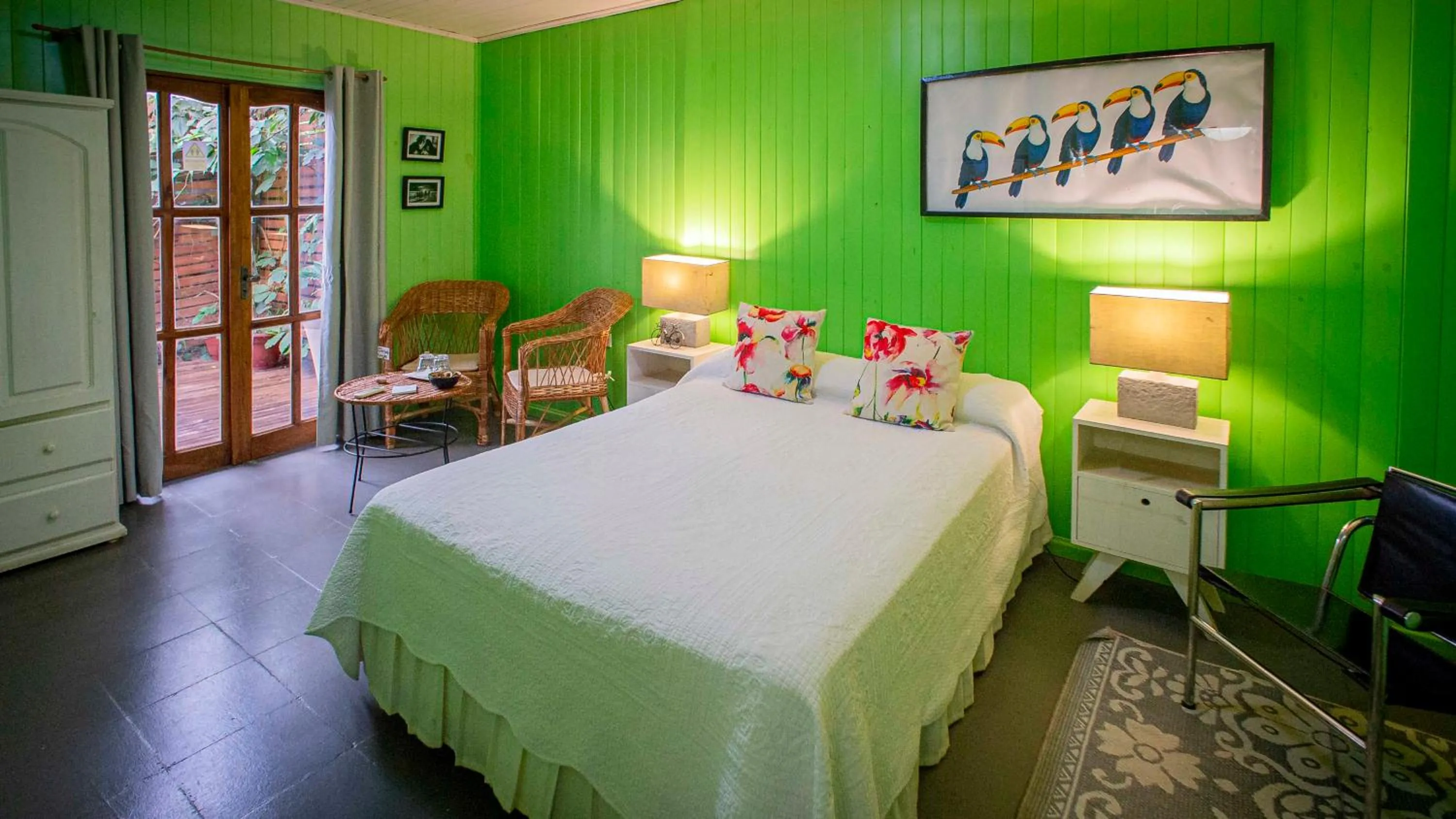 Bed in Secret Garden Iguazu