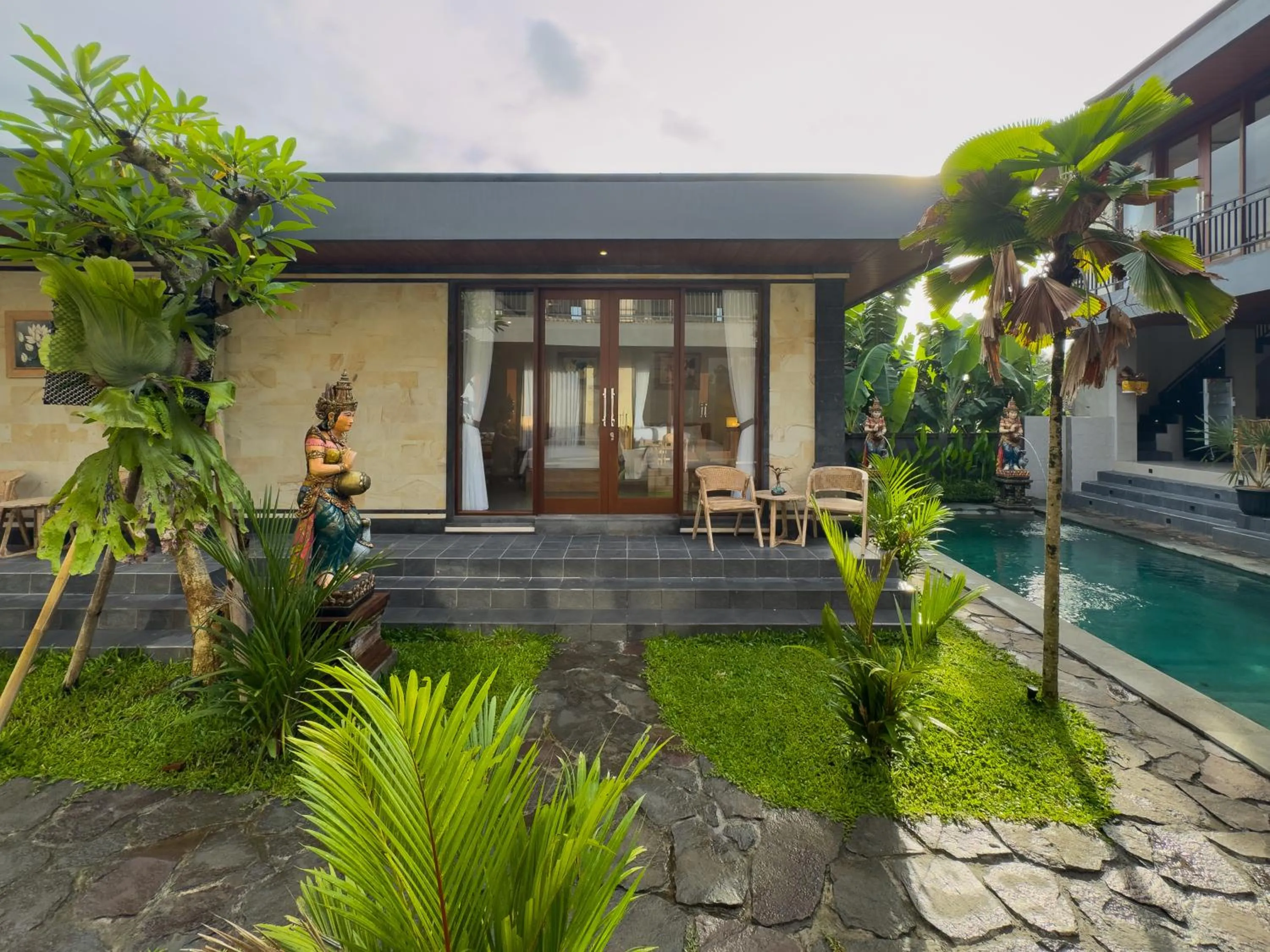 Garden view in Koeluma Bali