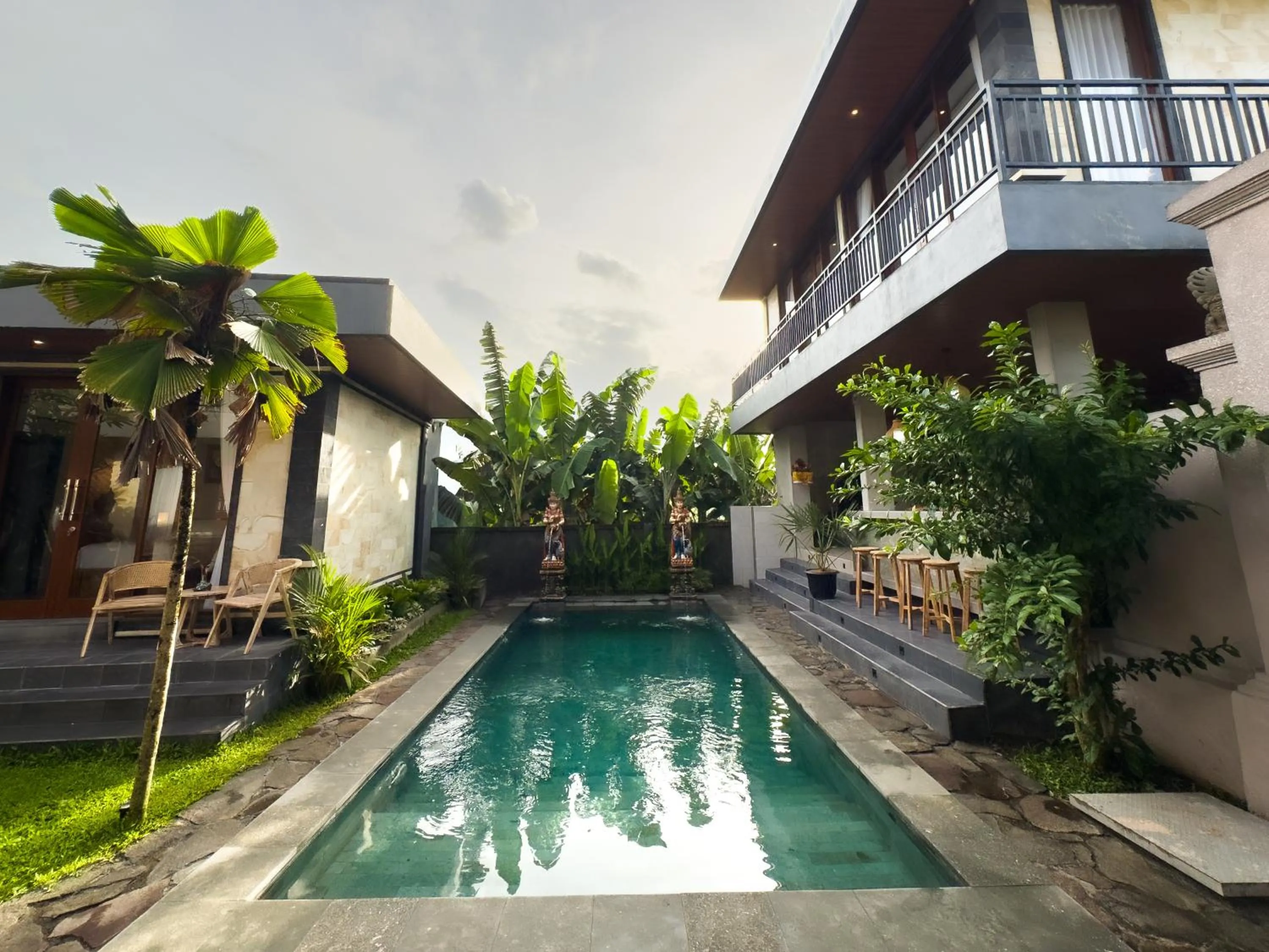 Garden view in Koeluma Bali