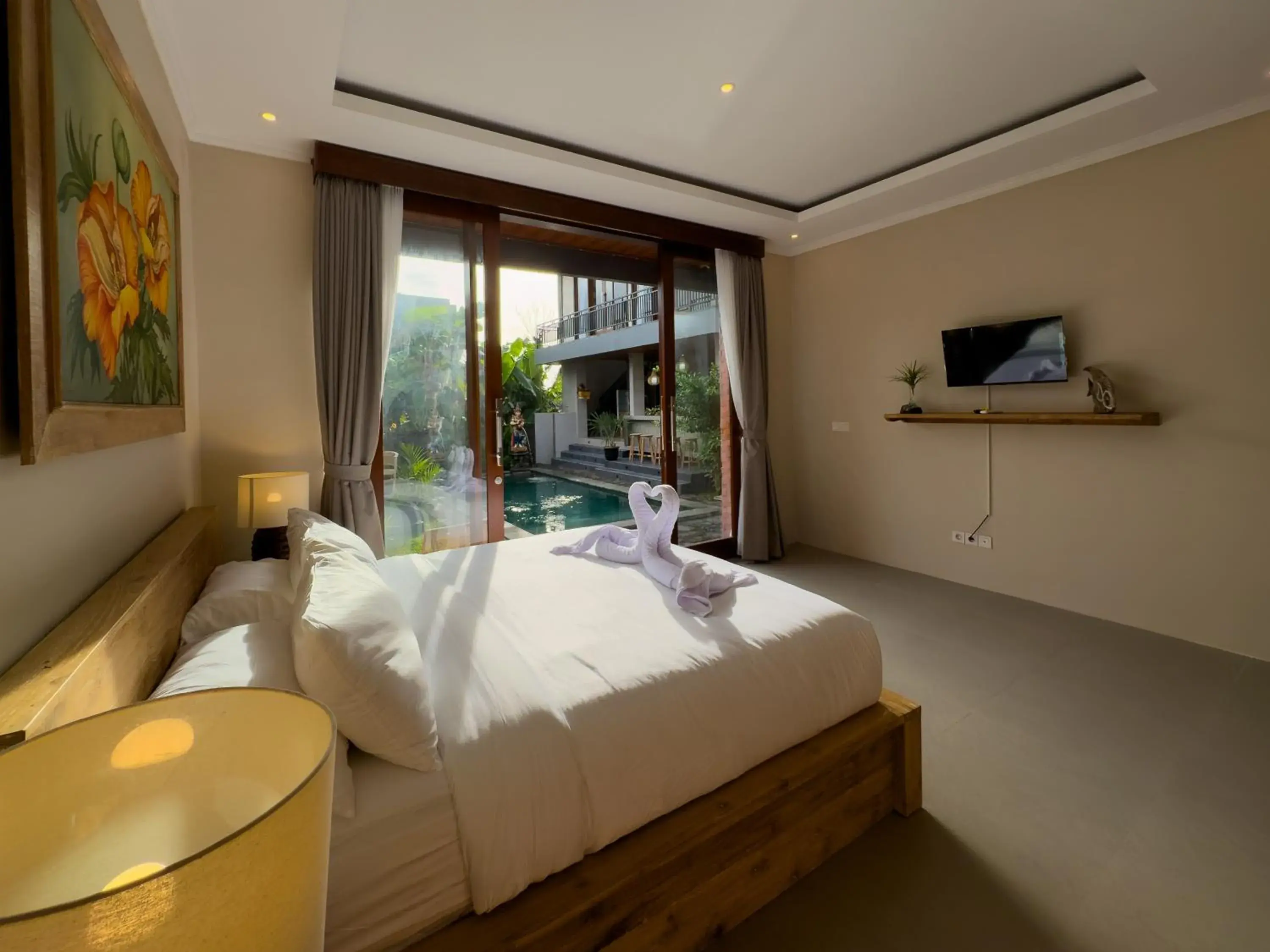 King Room with Pool View in Koeluma Bali King Room with Pool View in Koeluma Bali