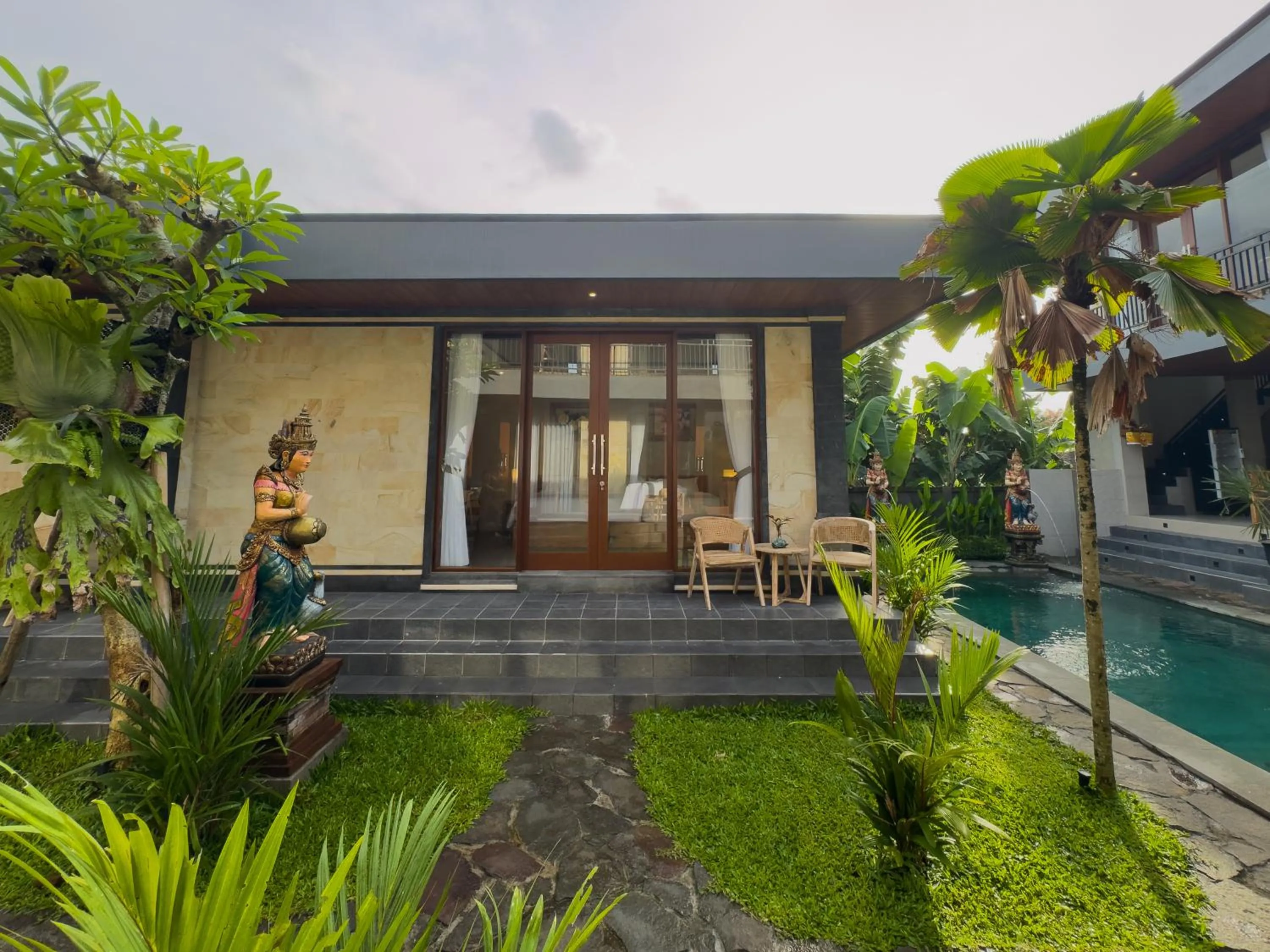 Garden view in Koeluma Bali
