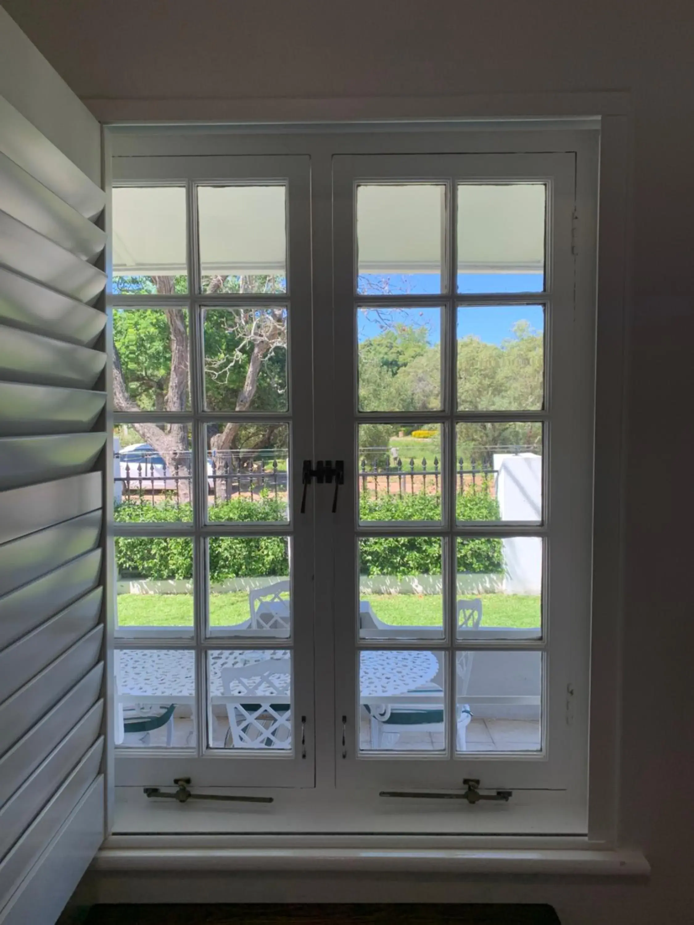 Garden view in Just Joey Lodge Garden view in Just Joey Lodge