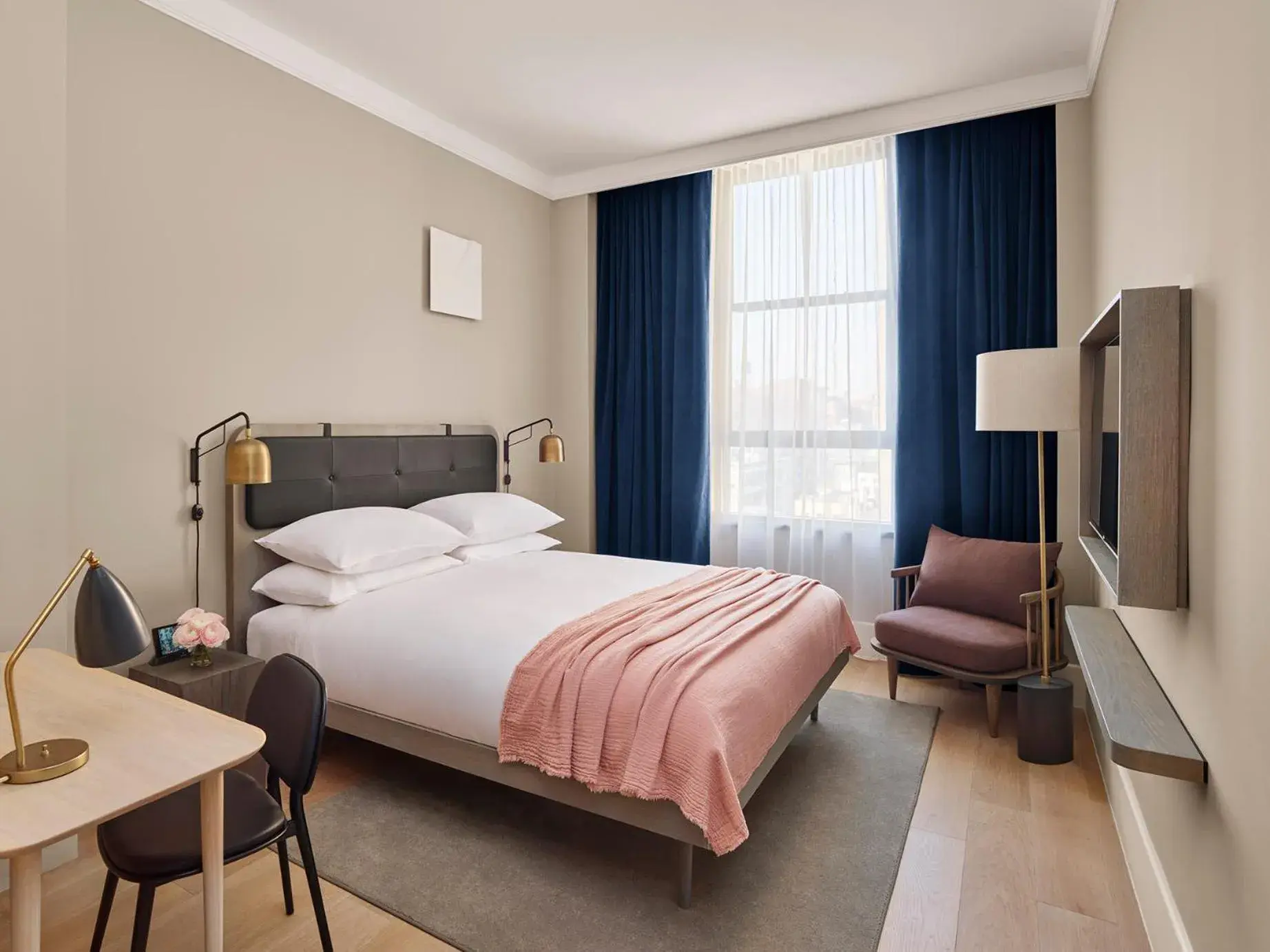 Bed in 11 Howard, New York, a Member of Design Hotels Bed in 11 Howard, New York, a Member of Design Hotels