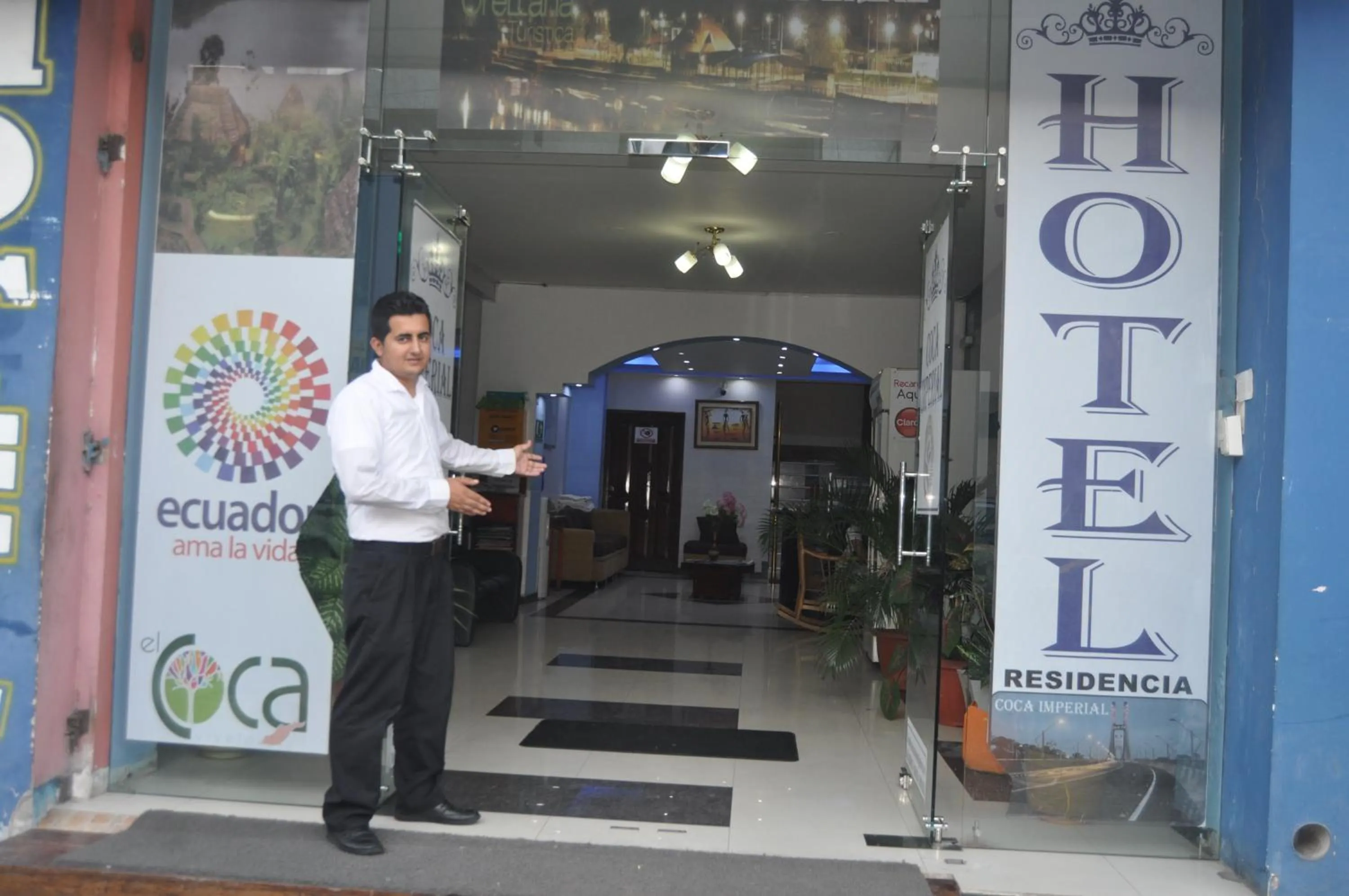 Decorative detail in Hotel Coca Imperial