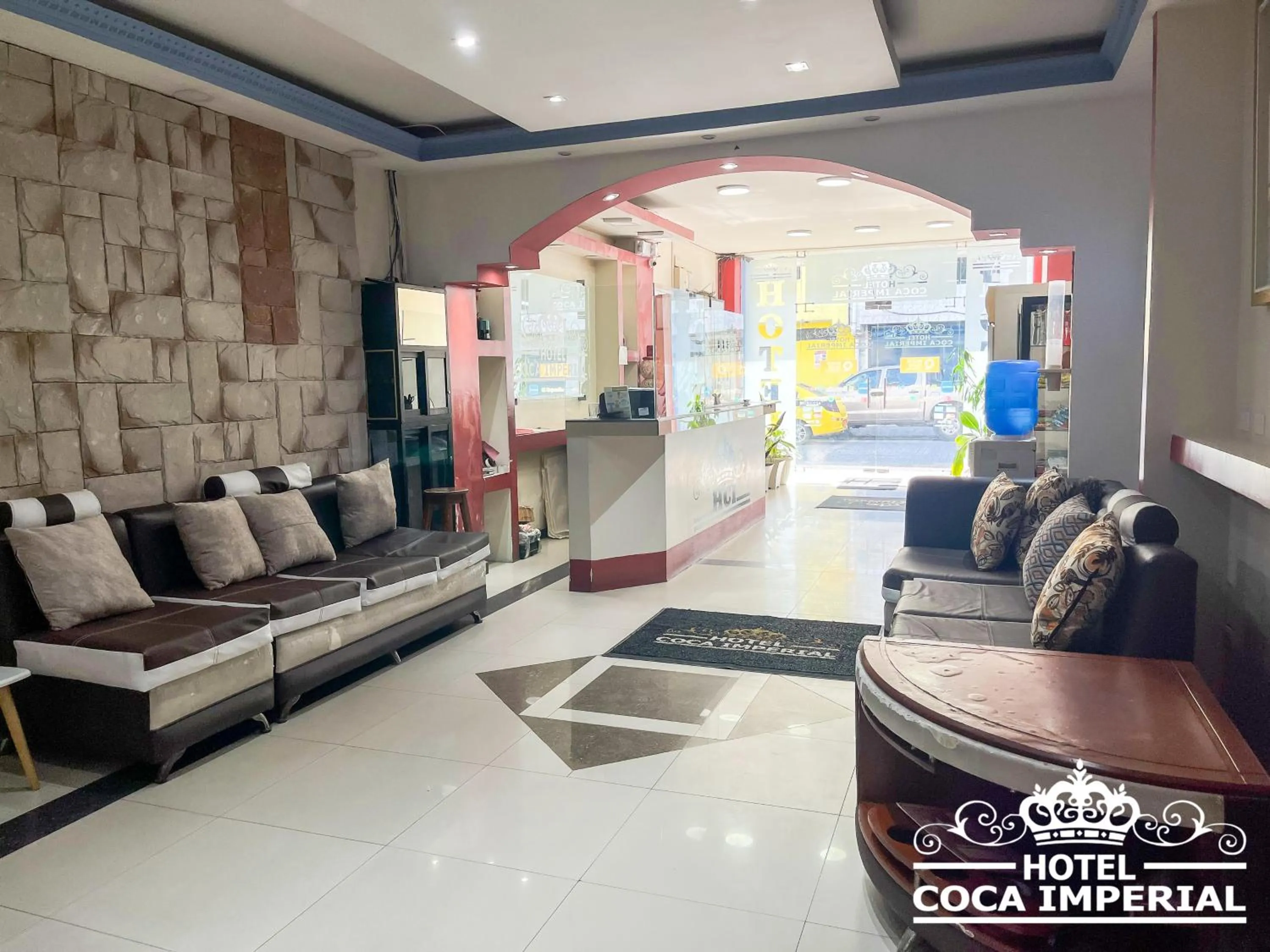 Lobby or reception in Hotel Coca Imperial