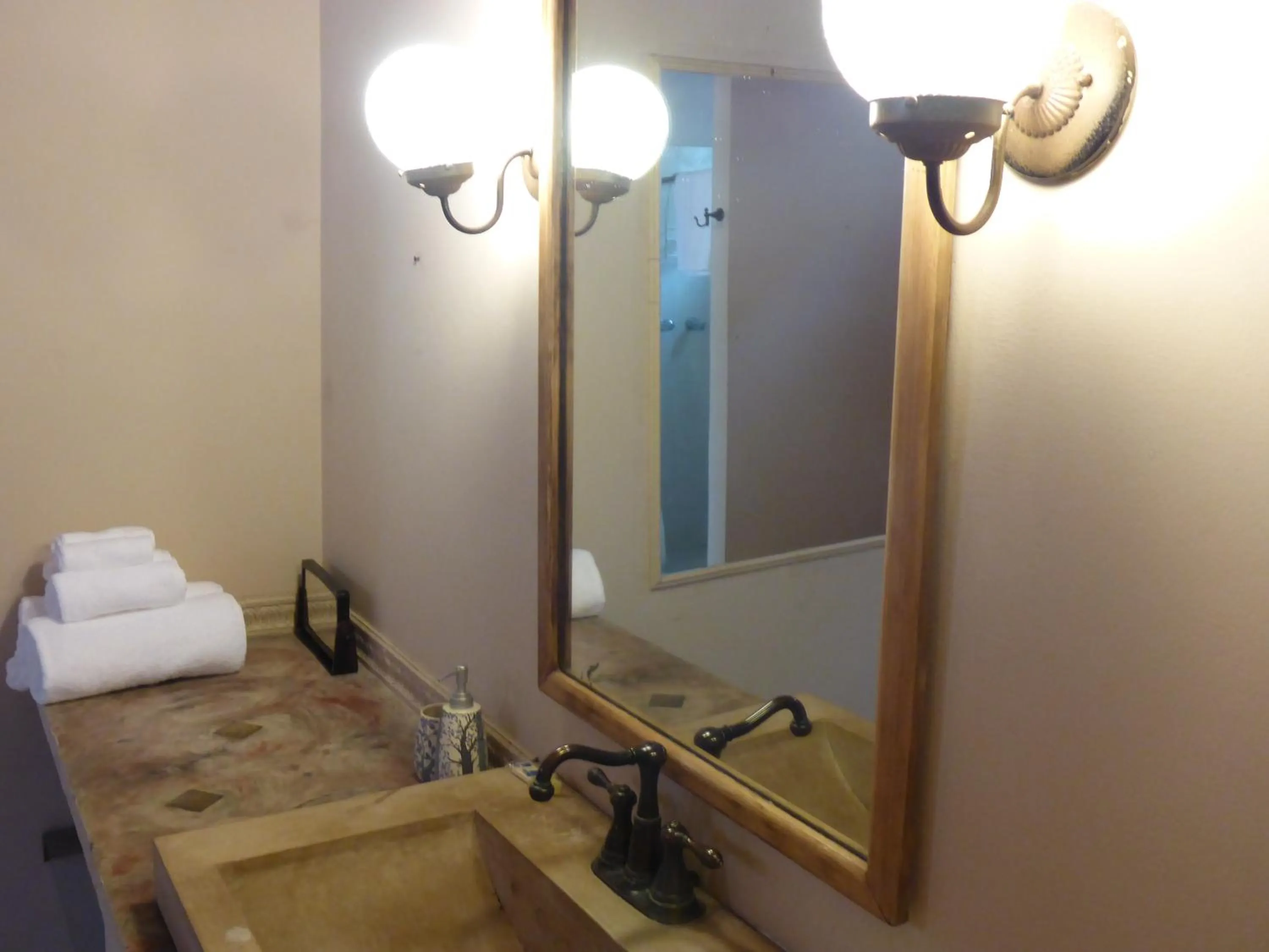 Bathroom in The Golden Frog Inn