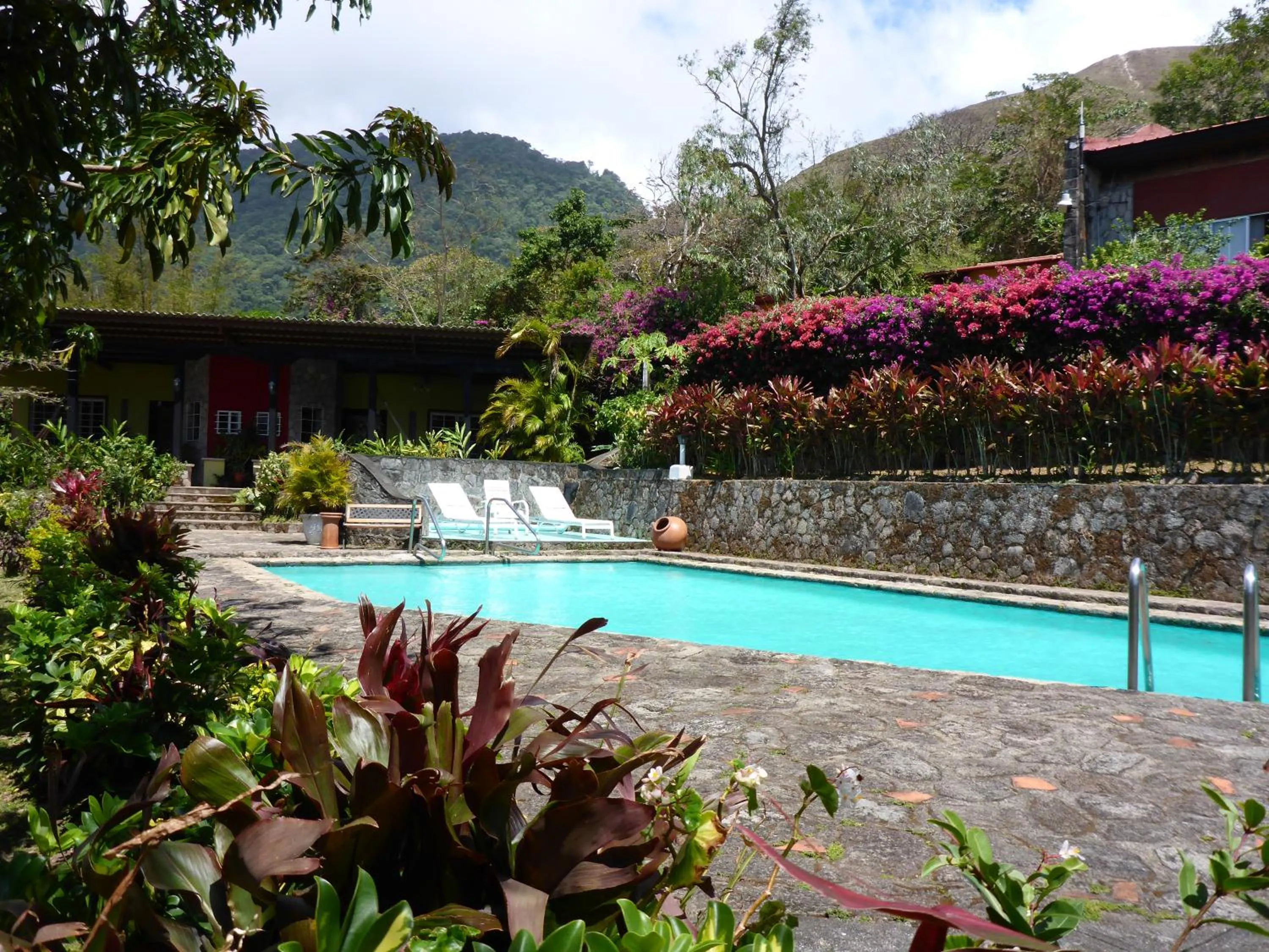 Mountain view in The Golden Frog Inn