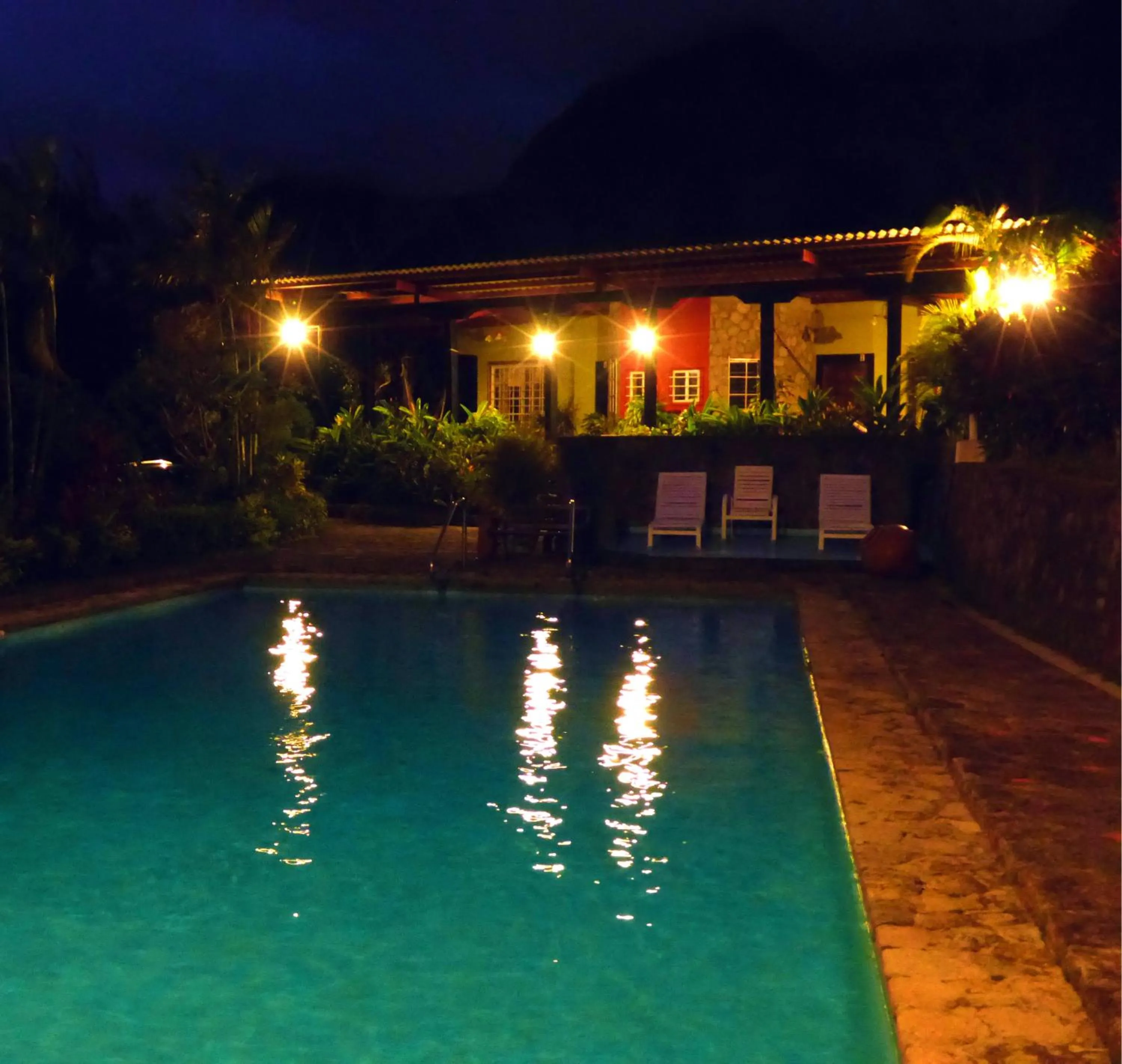 On site in The Golden Frog Inn