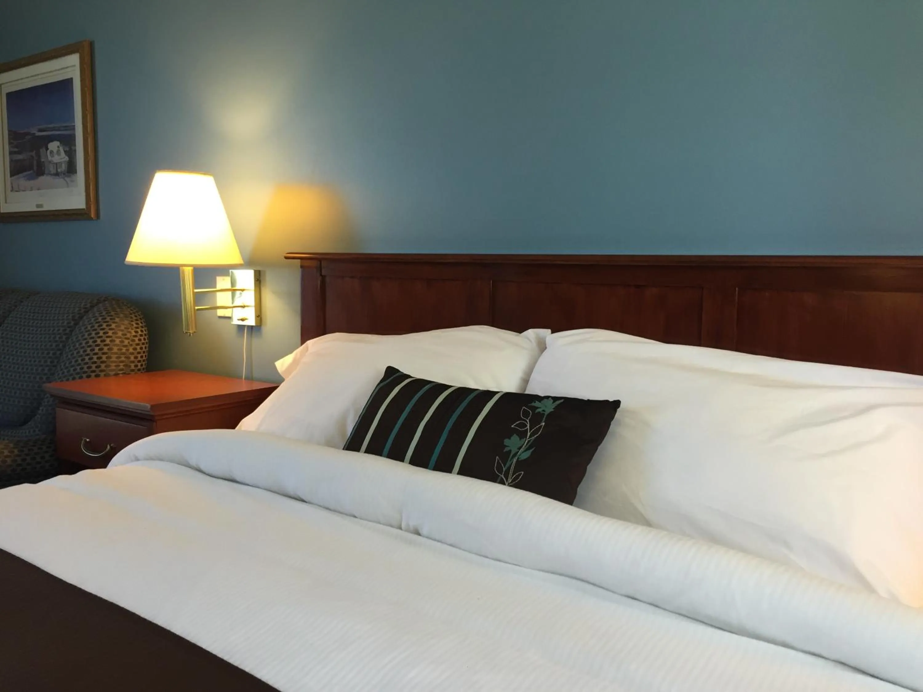 Bed in Hôtel Maison Blanche