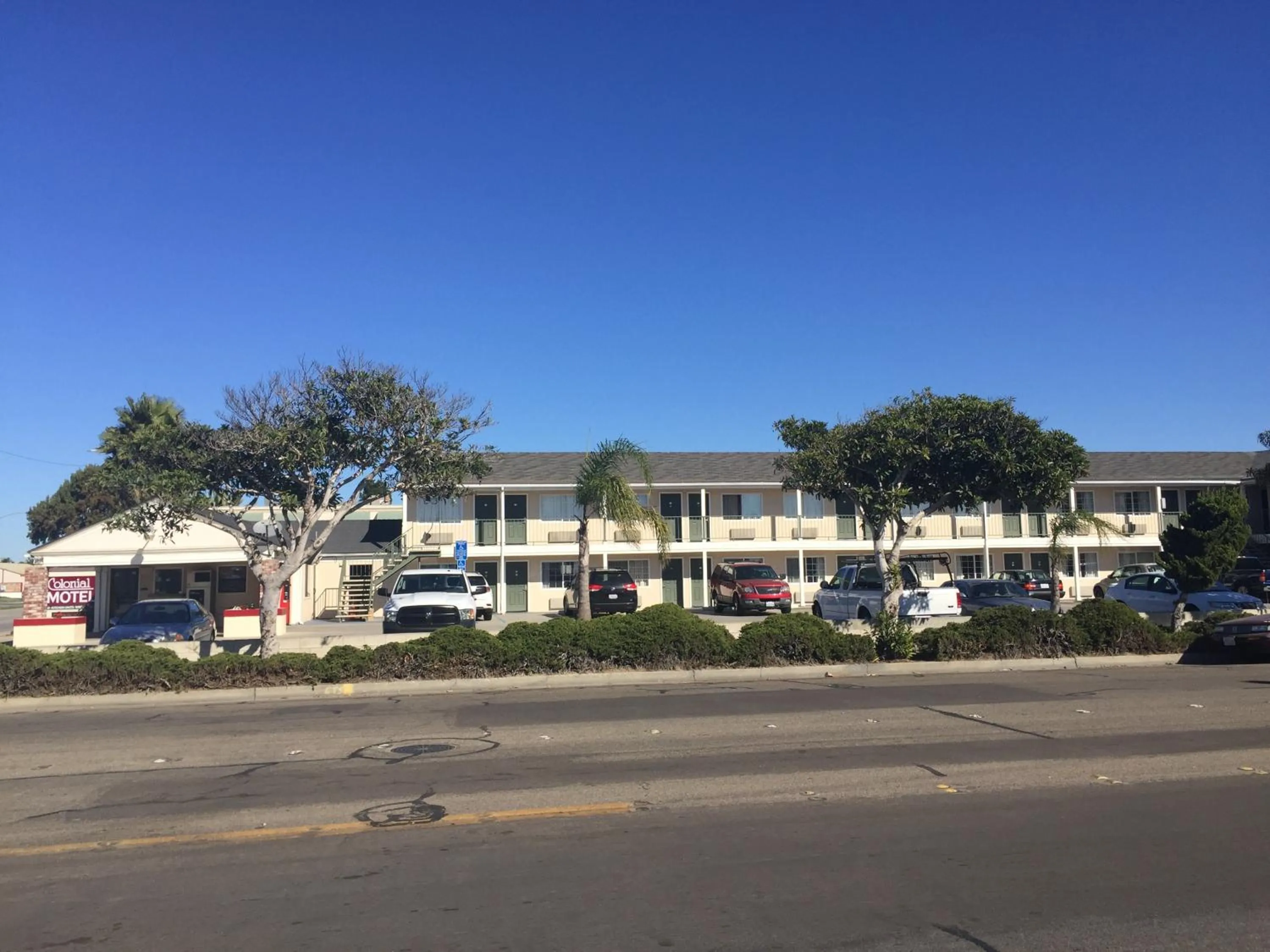 Property building in Colonial Motel