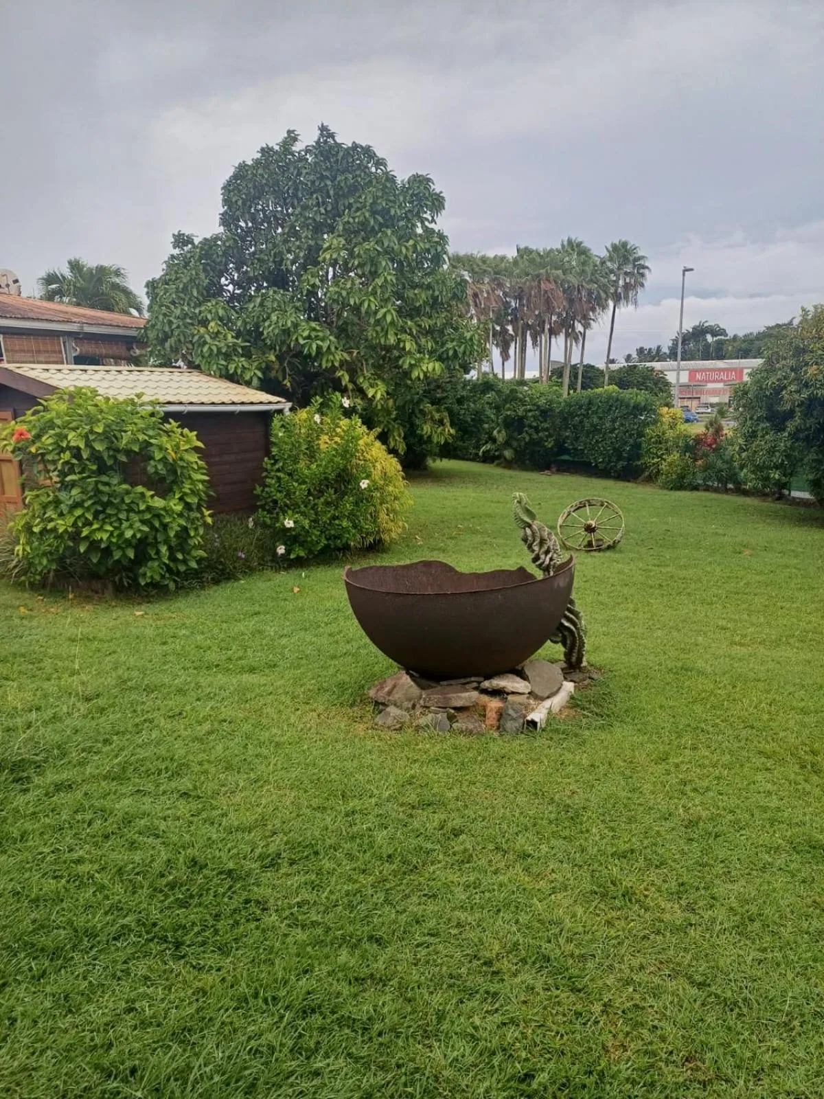 Garden in Airport Hotel