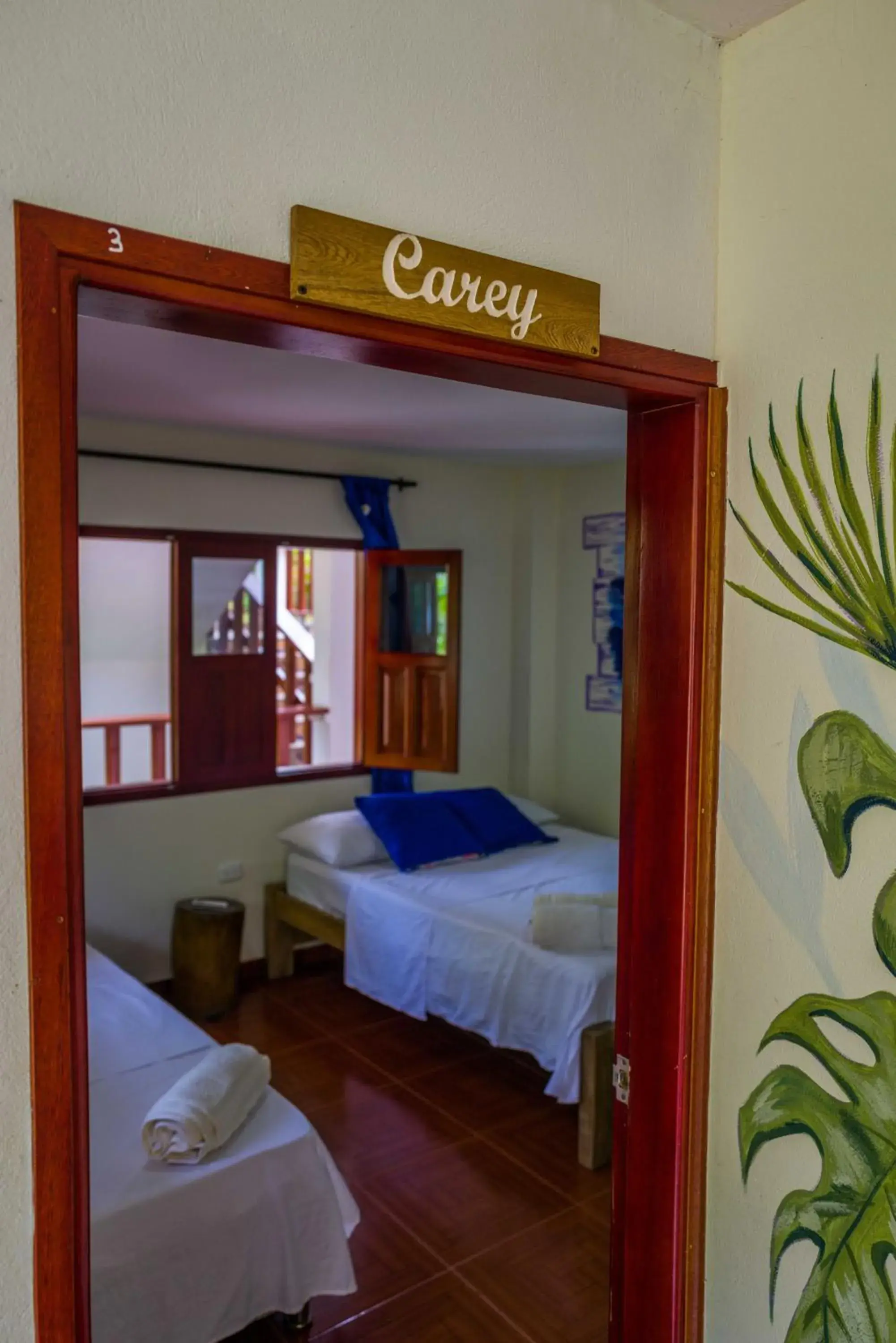 Triple Room with Garden View in Playa Mareygua Hostal Triple Room with Garden View in Playa Mareygua Hostal