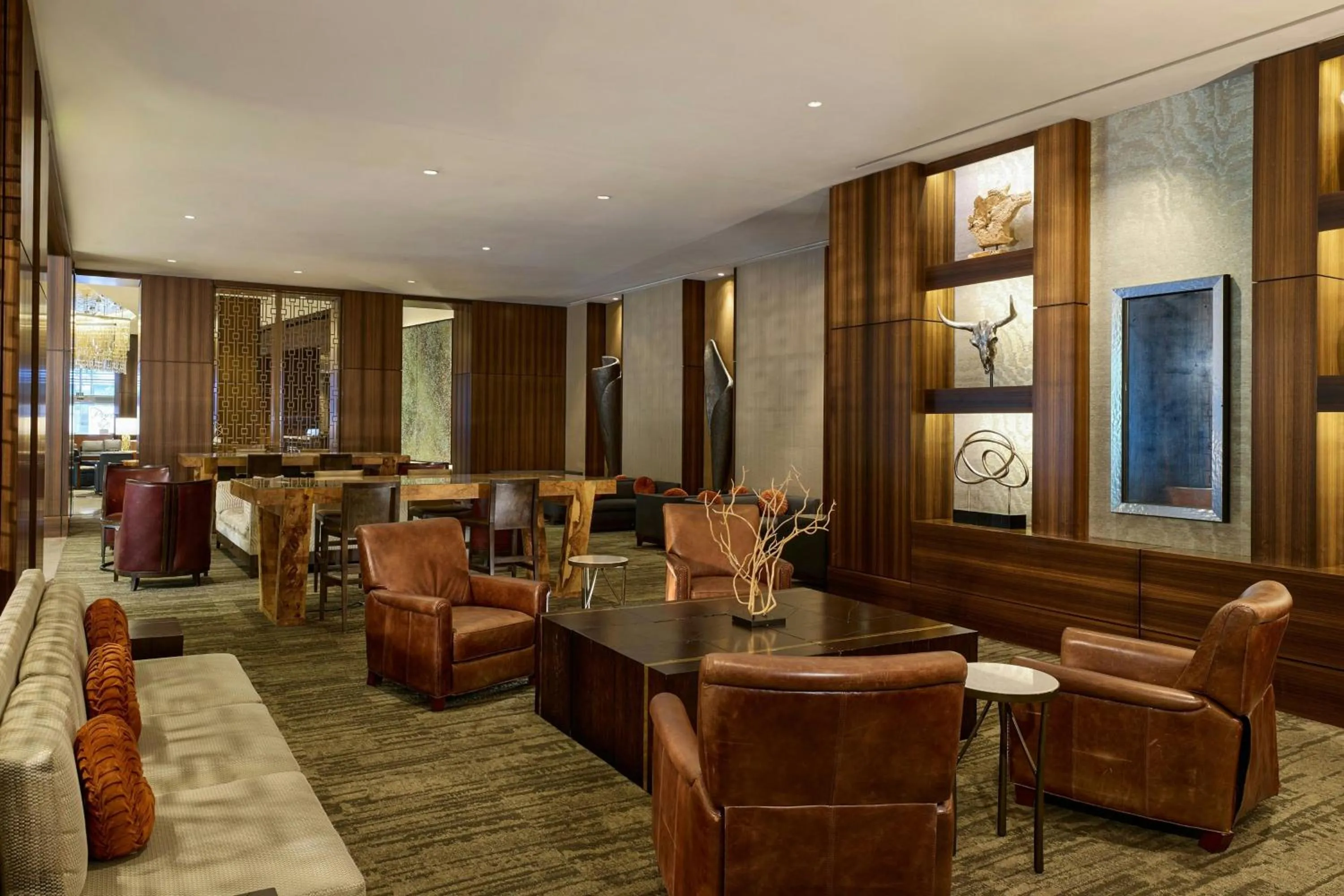 Lobby or reception in Marriott Marquis Houston