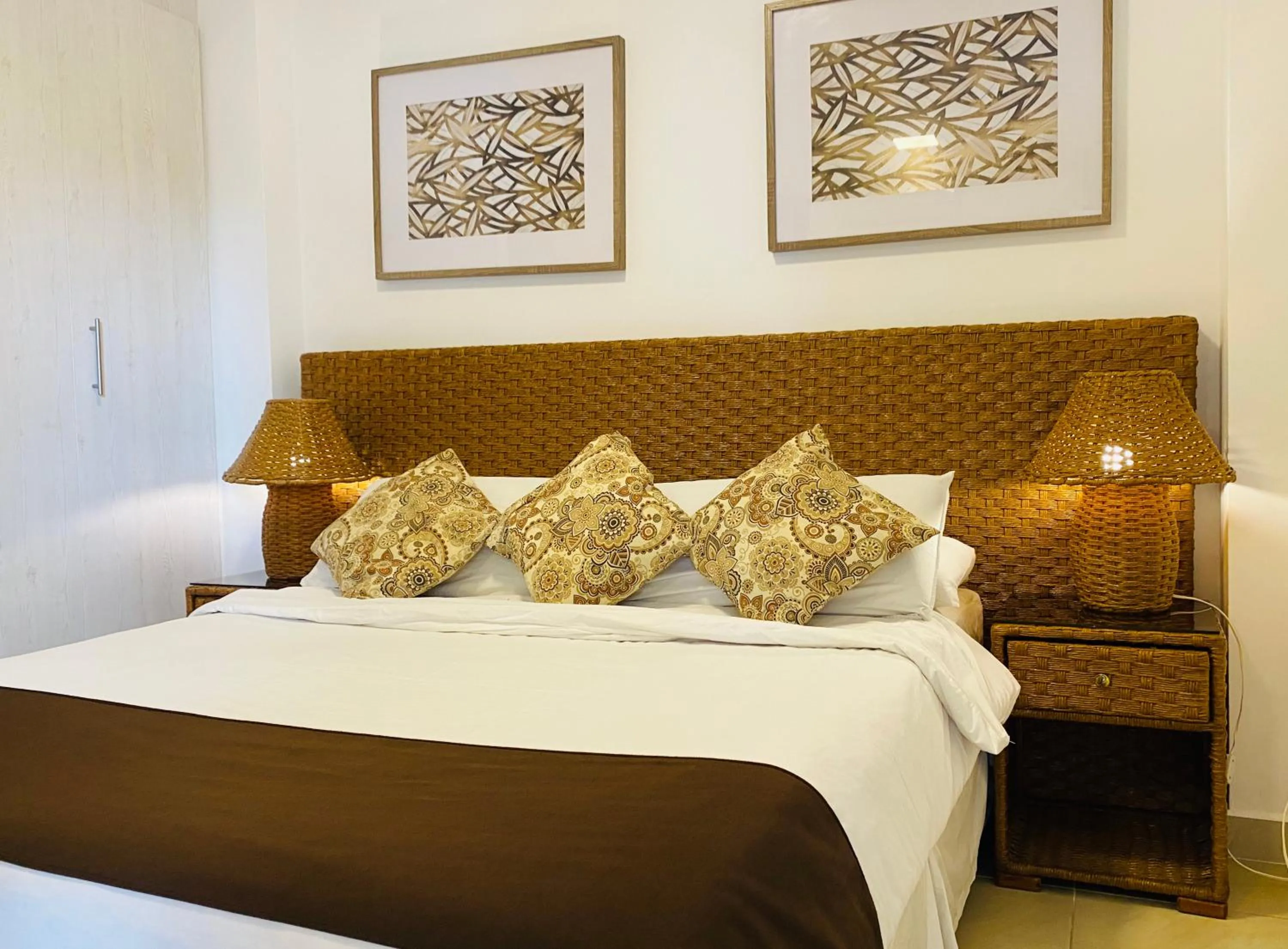 Bed in Hotel Vistalmar