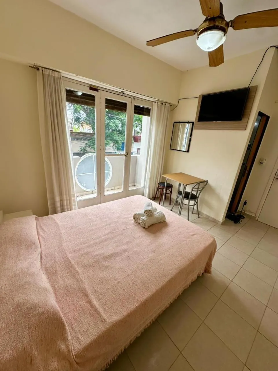 Bed in Hotel Riviera
