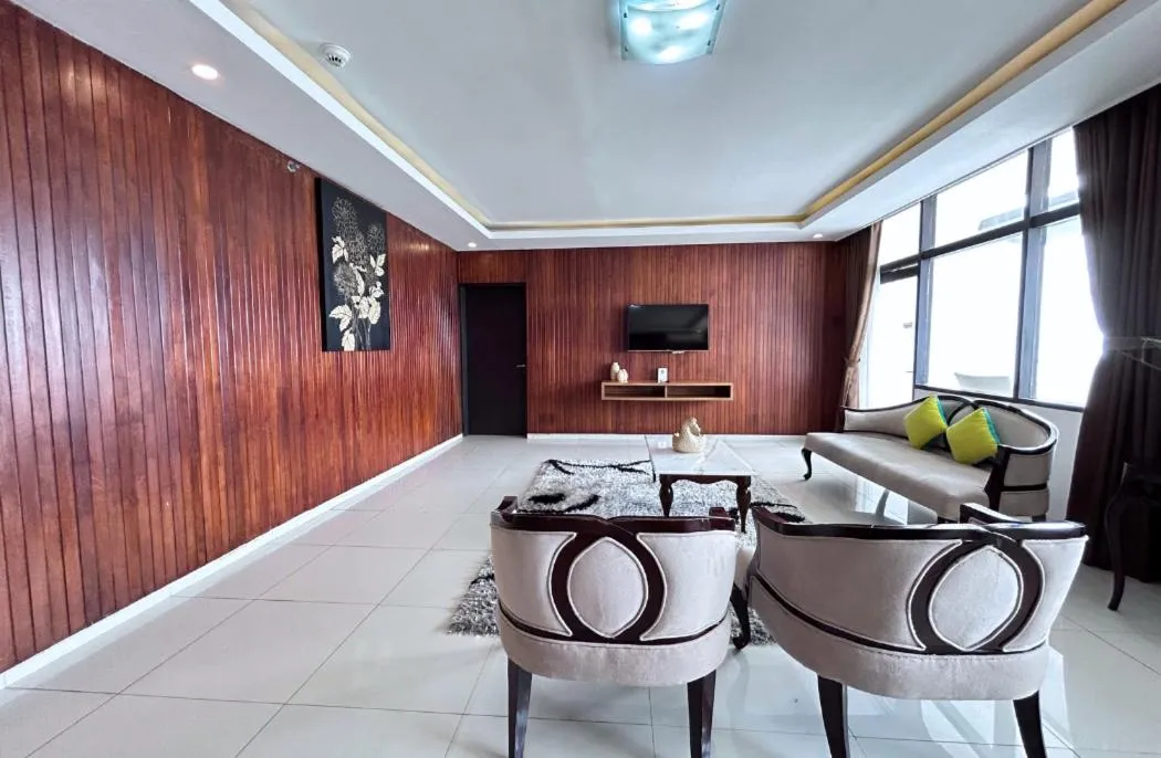 Seating area in Grand Inna Samudra Beach