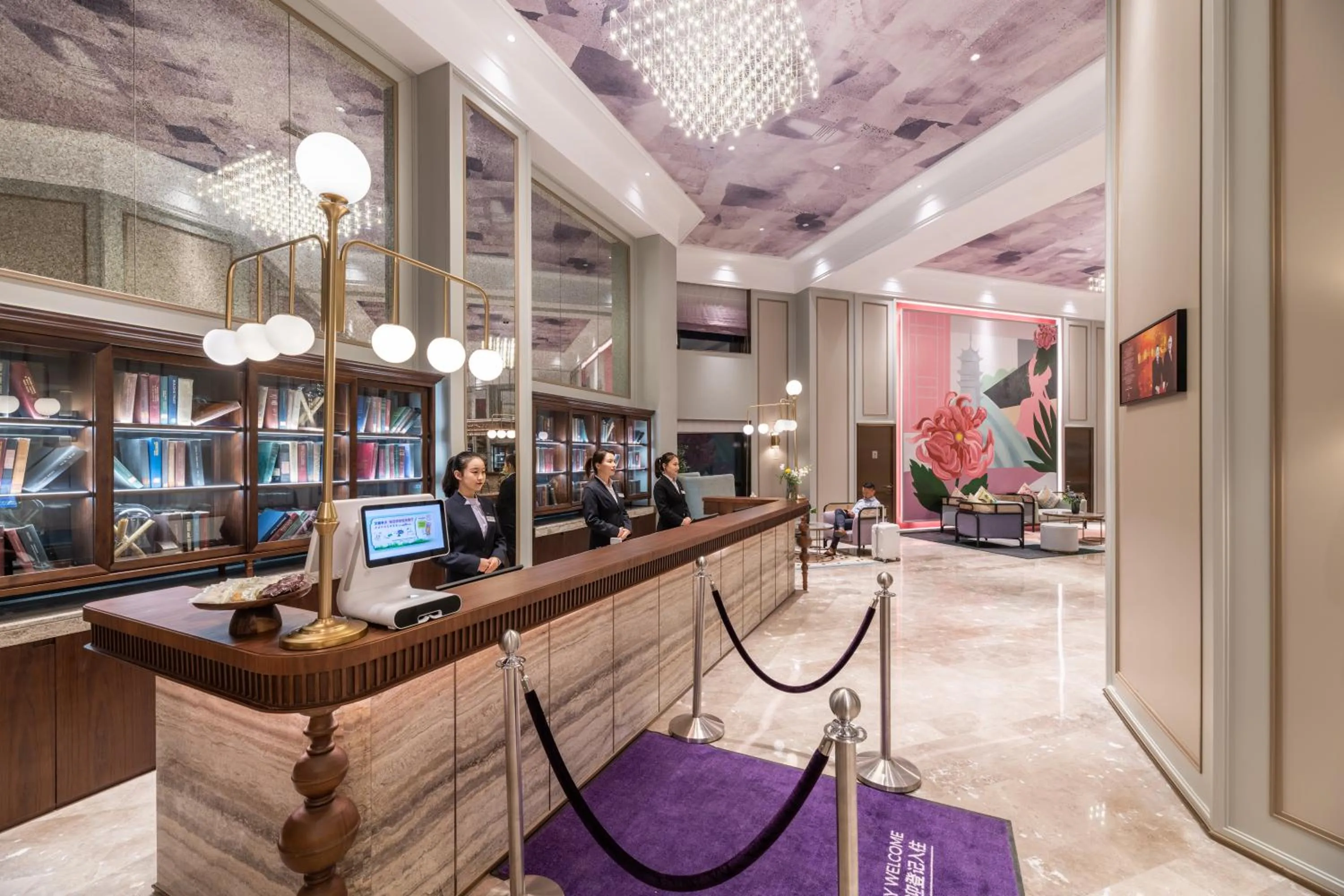 Lobby or reception in Mercure Nantong Downtown