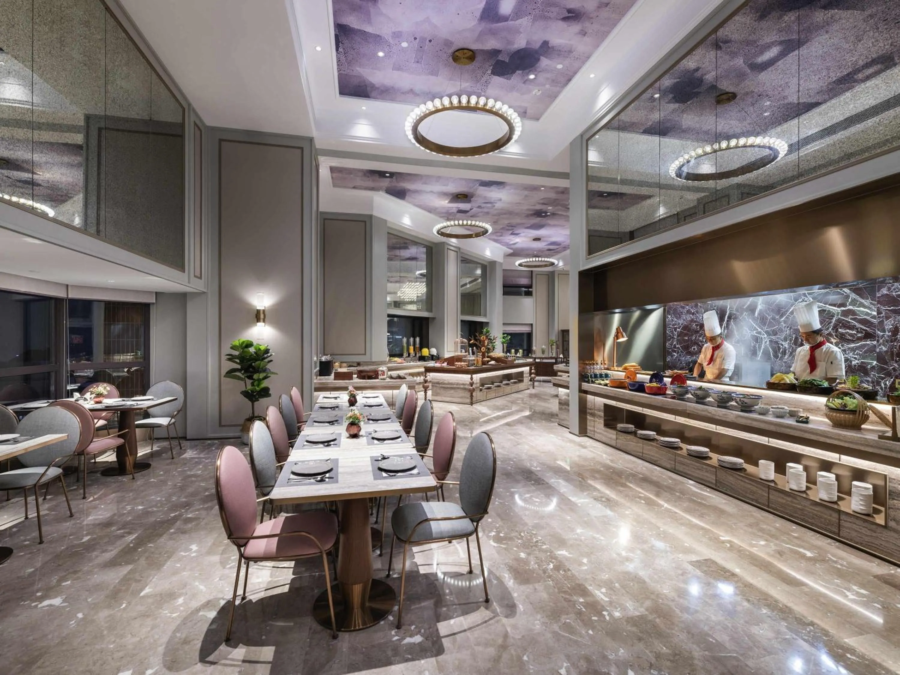 Restaurant/places to eat in Mercure Nantong Downtown