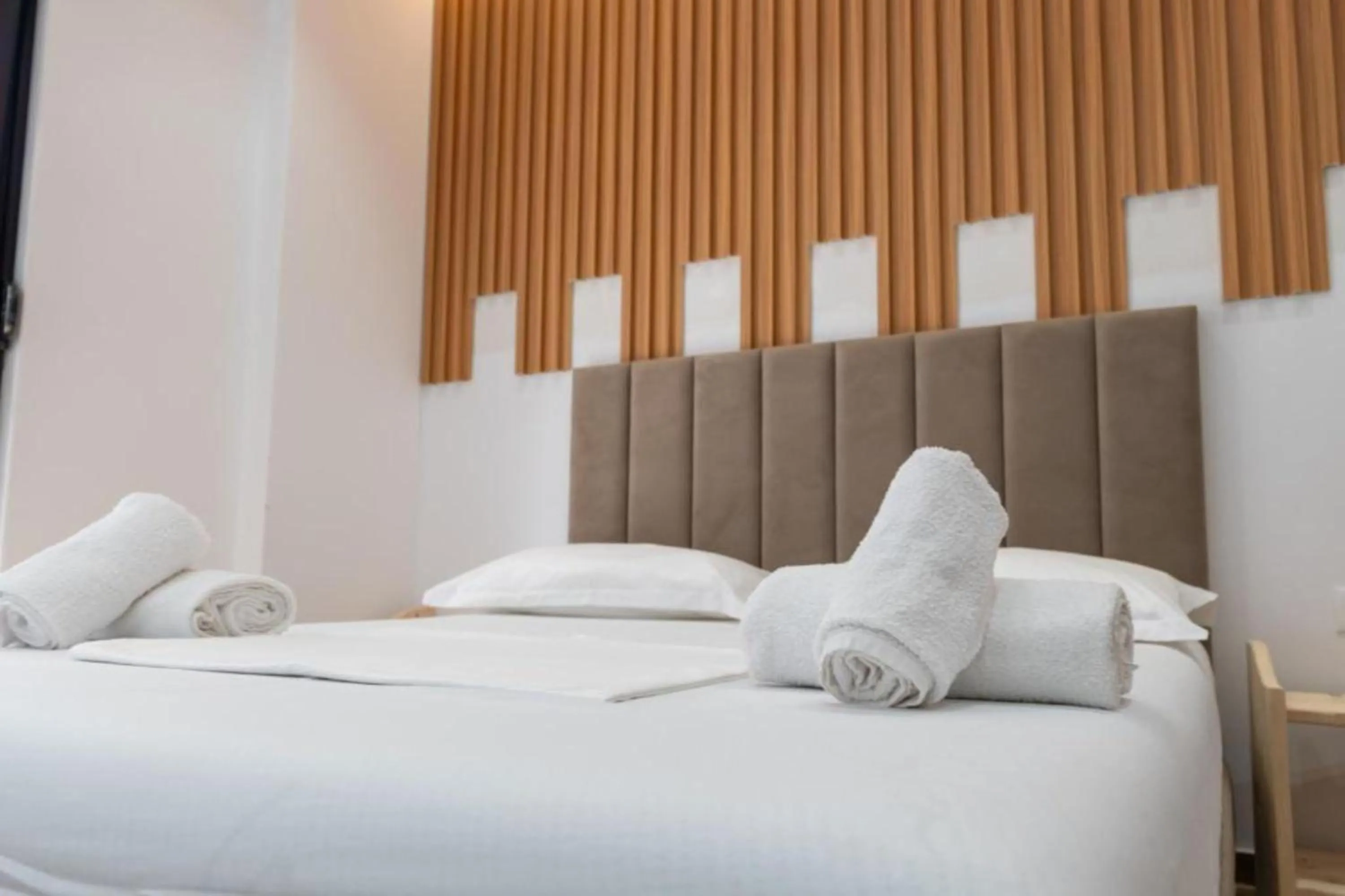 Bed in Azure Bay Resort