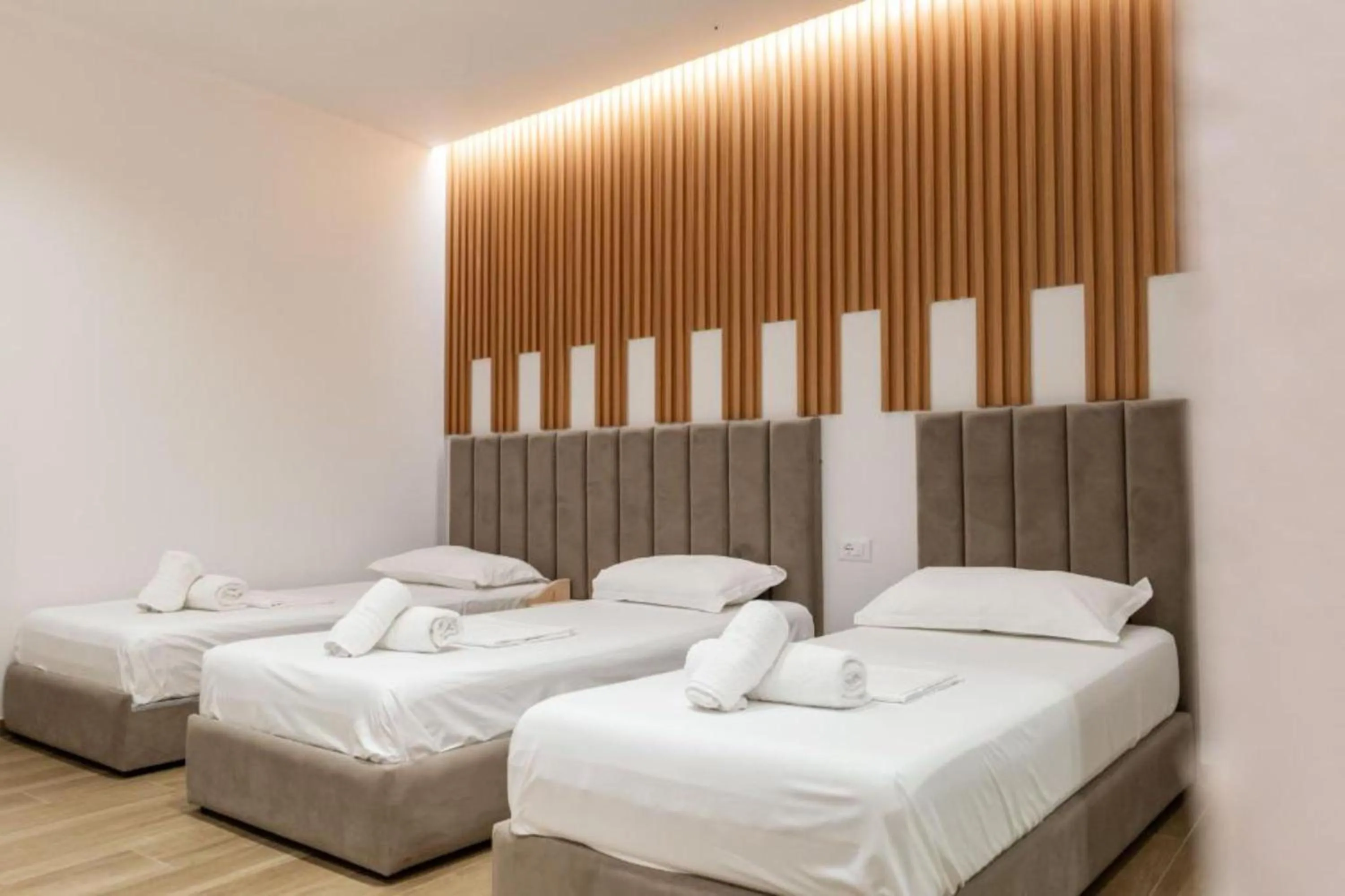 Bed in Azure Bay Resort