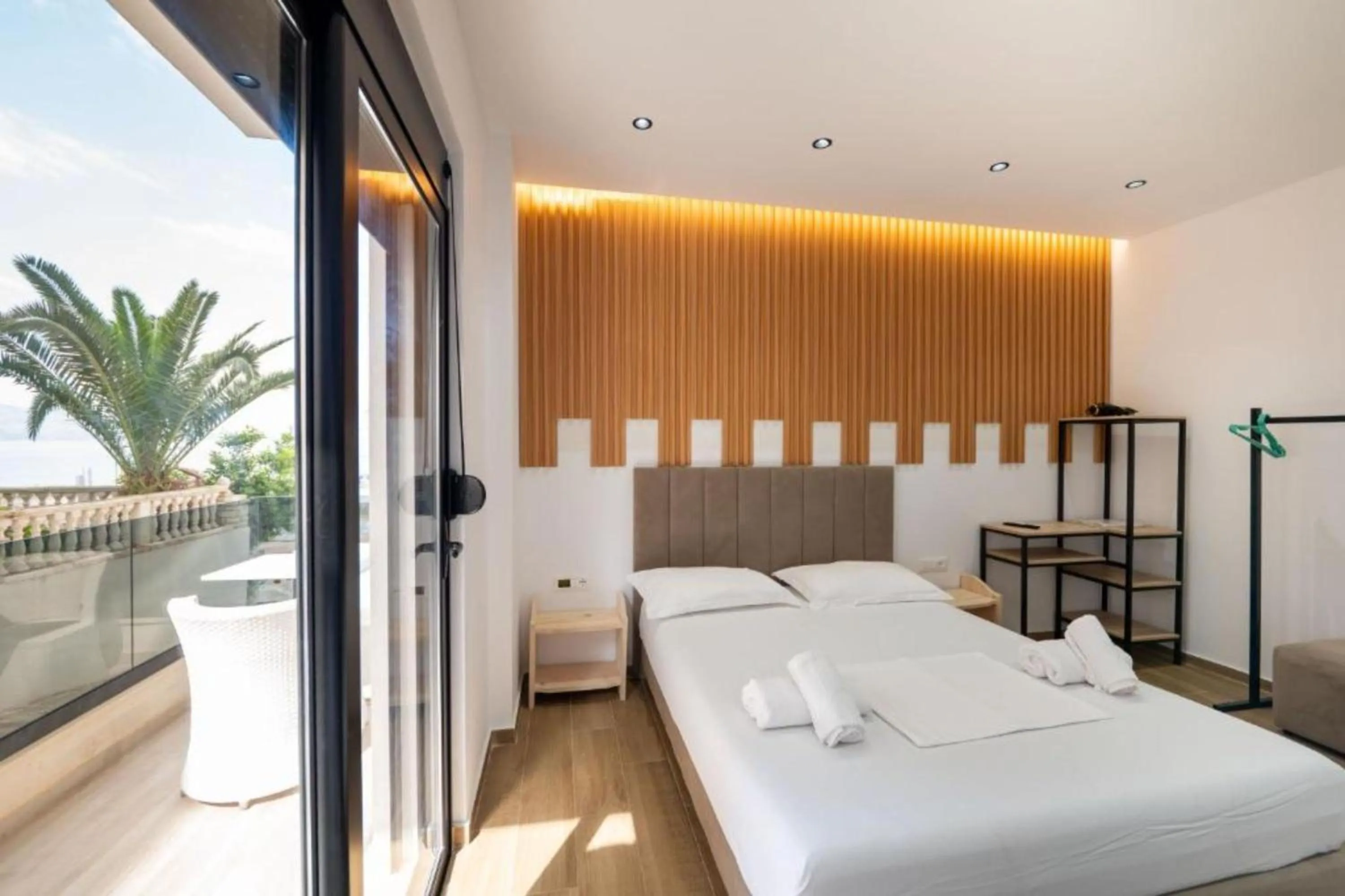 Bed in Azure Bay Resort