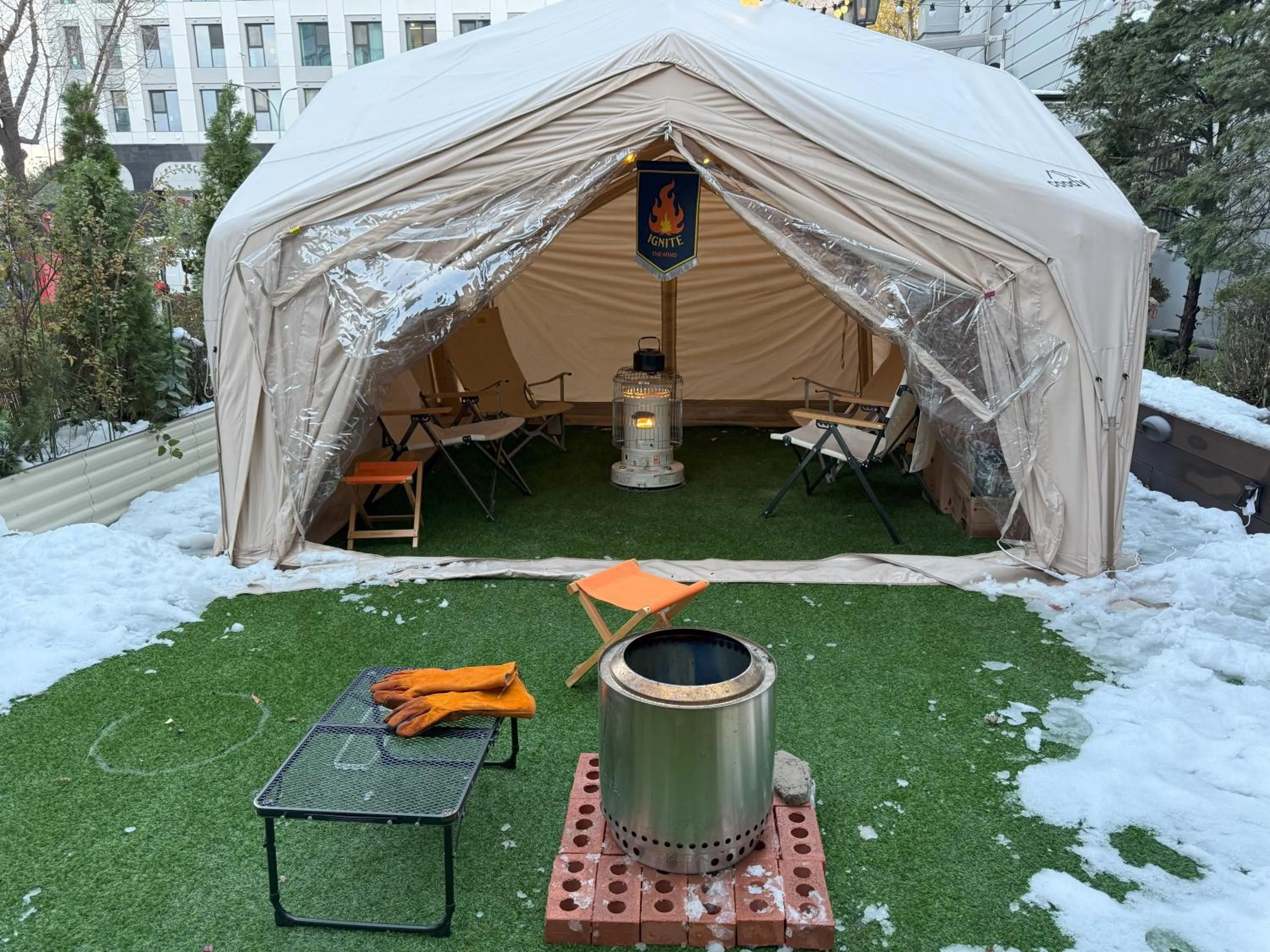 Garden in Acube Hotel Dongdaemun